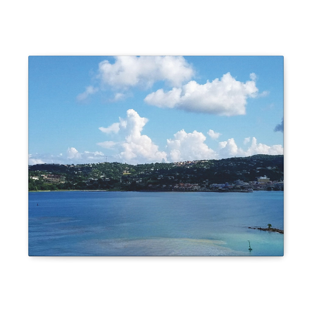 Island Seaview Matte Canvas