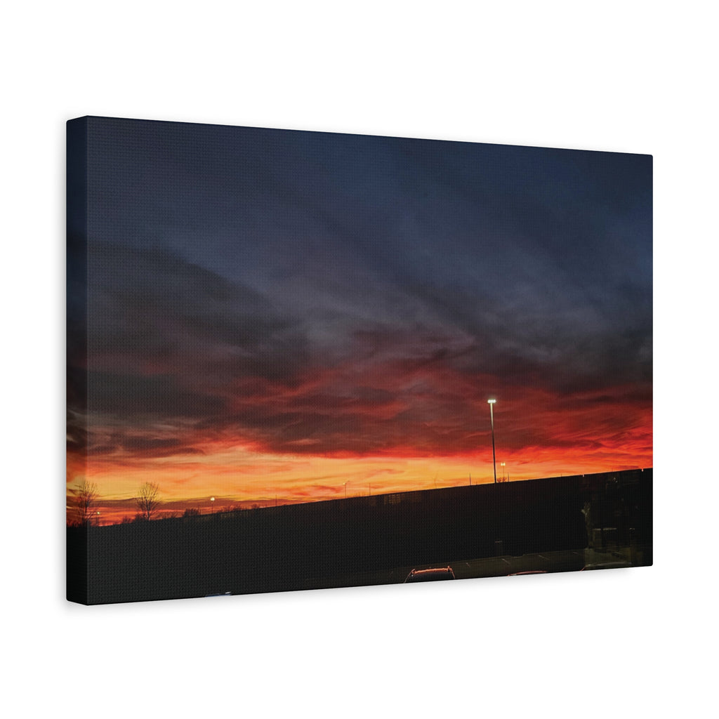 Sunset Sky Matte Canvas