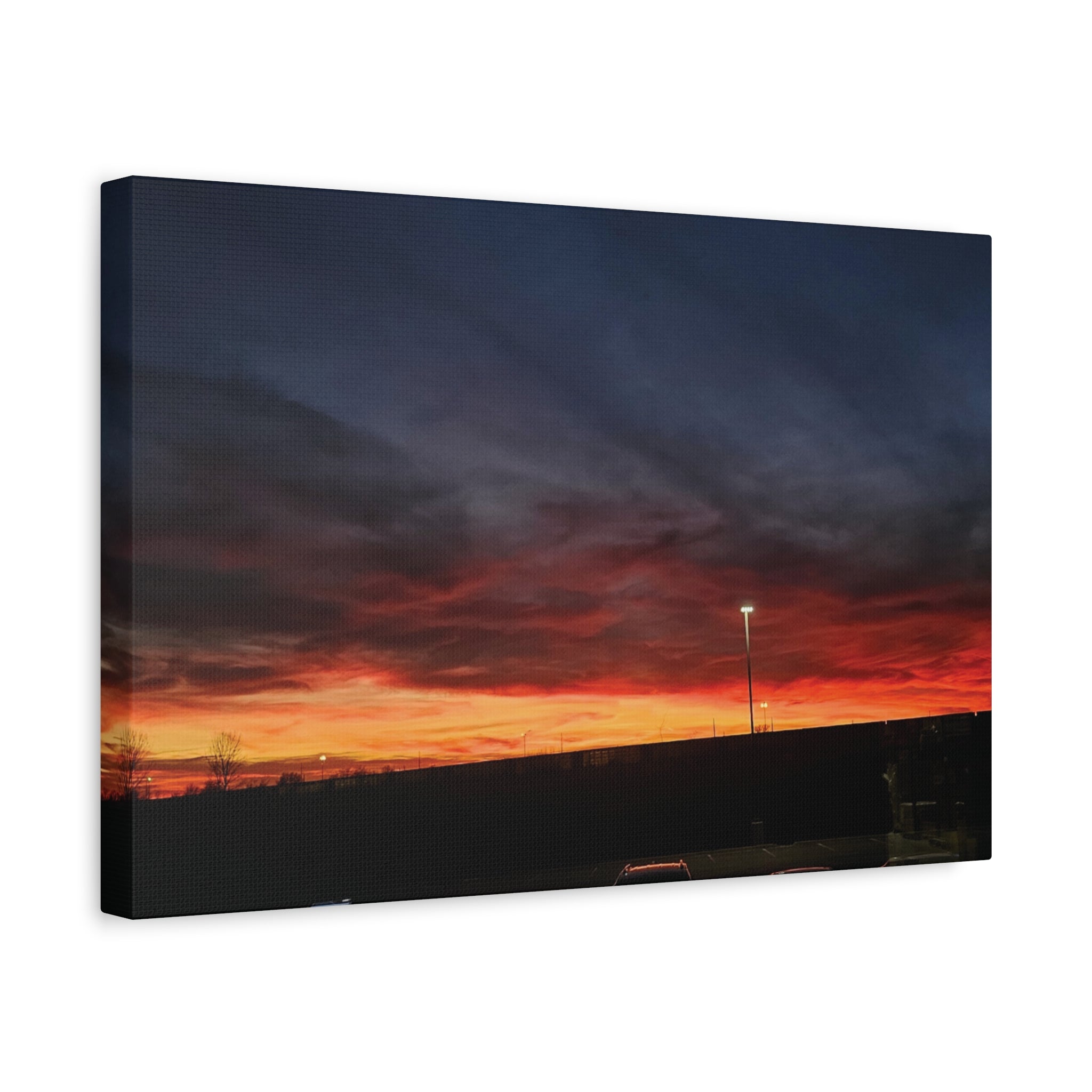 Sunset Sky Matte Canvas