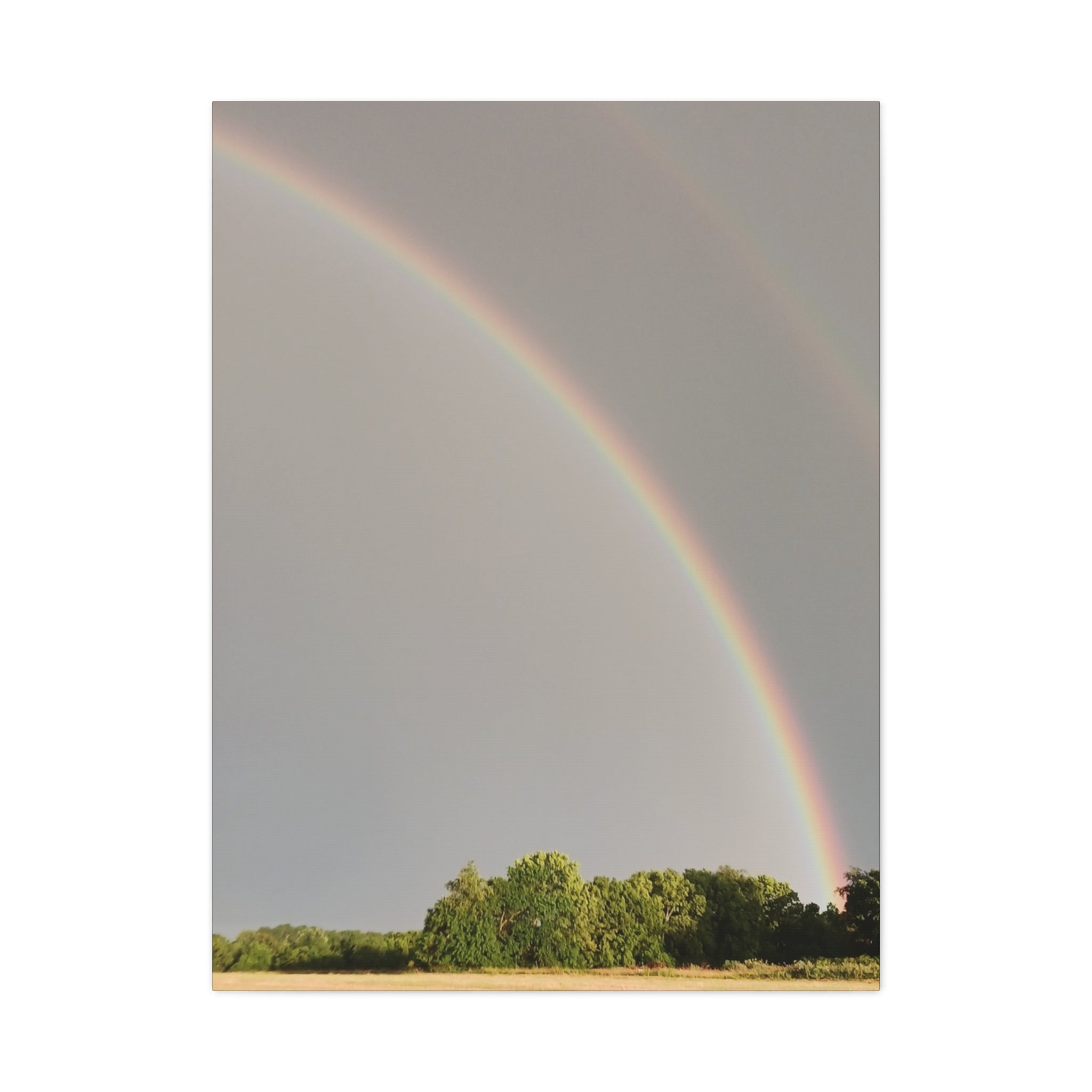 Double Rainbow Canvas