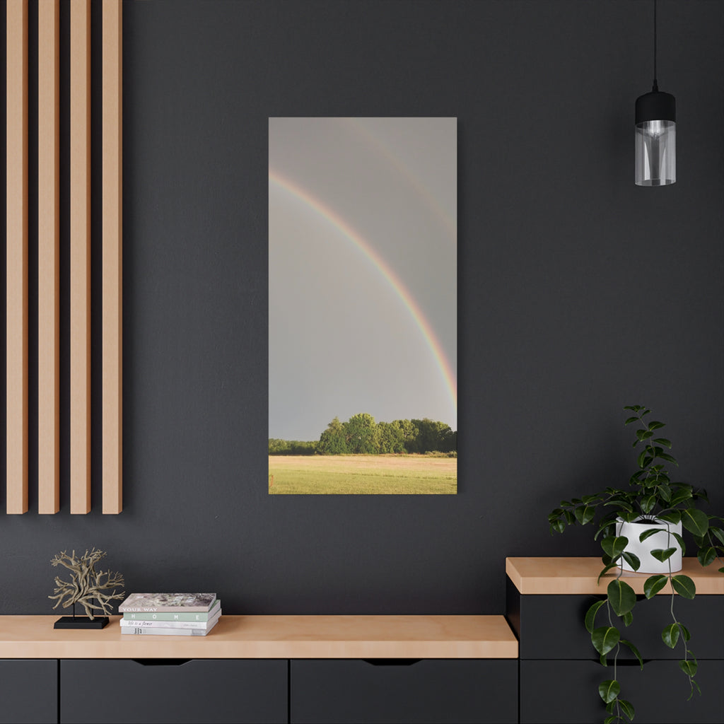 Double Rainbow Canvas