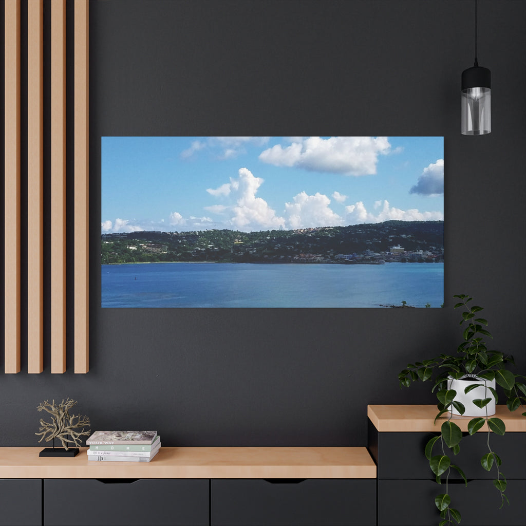 Island Seaview Matte Canvas