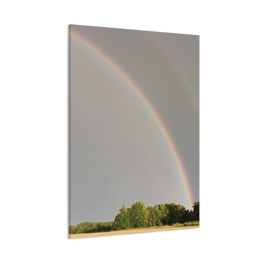 Double Rainbow Canvas