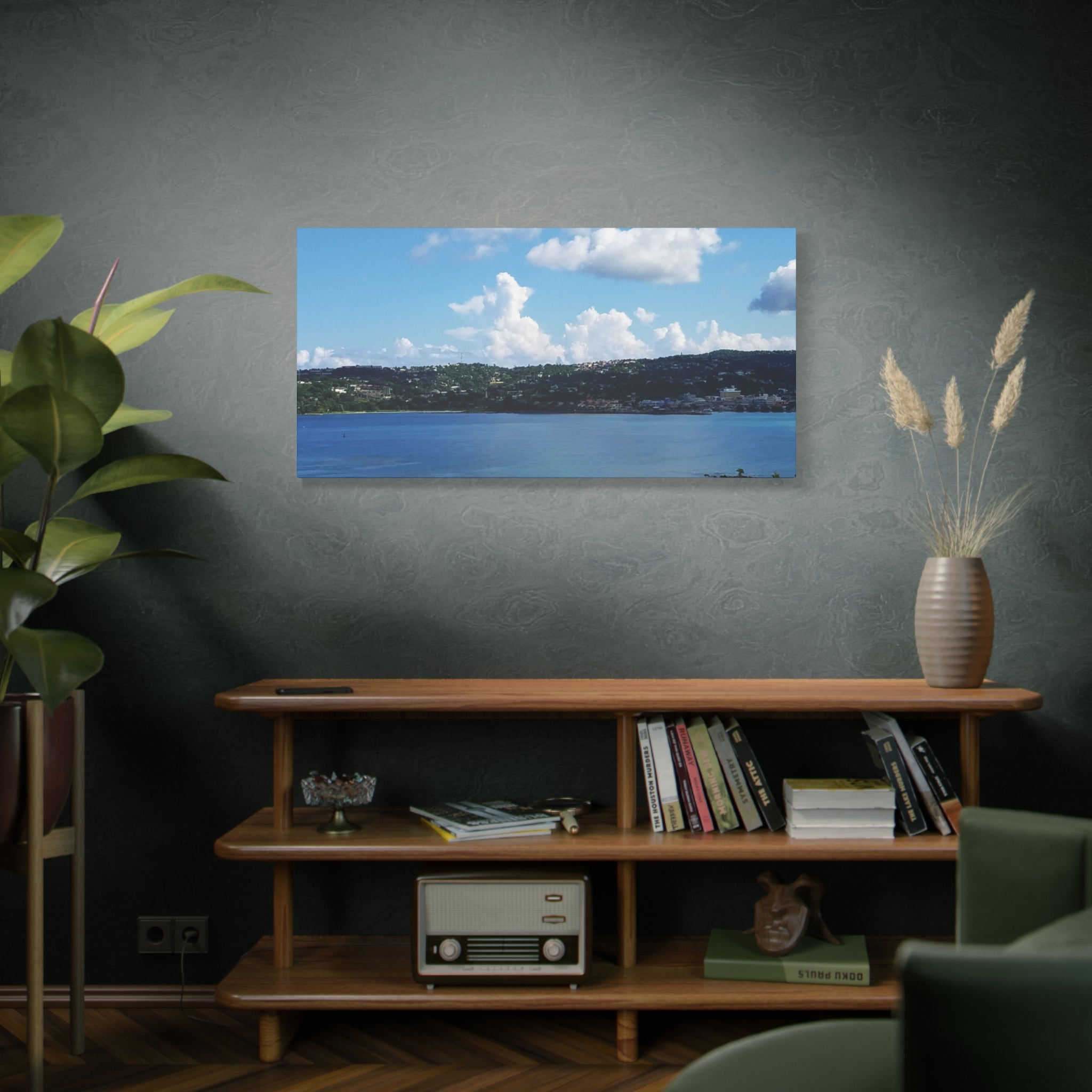 Island Seaview Matte Canvas