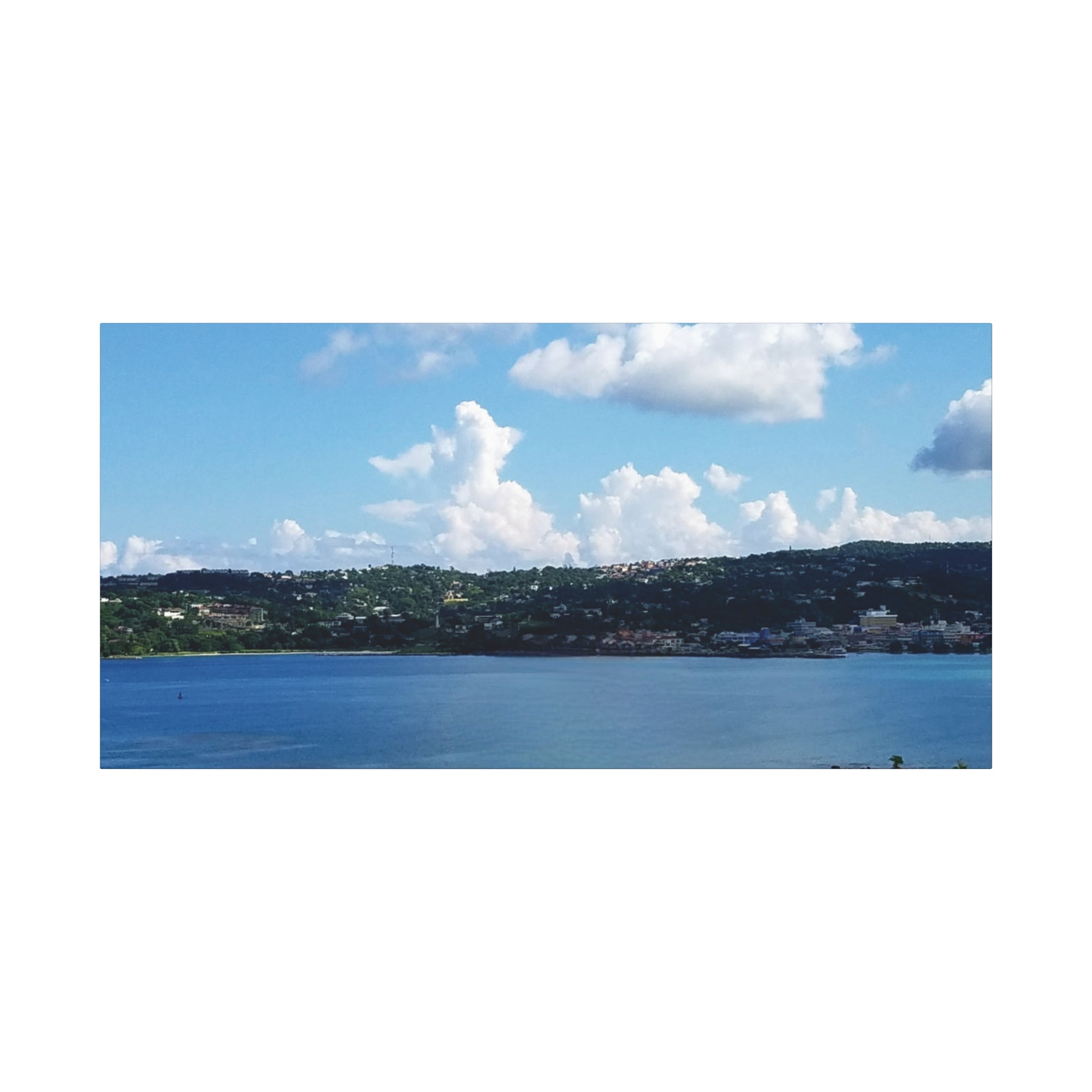 Island Seaview Matte Canvas