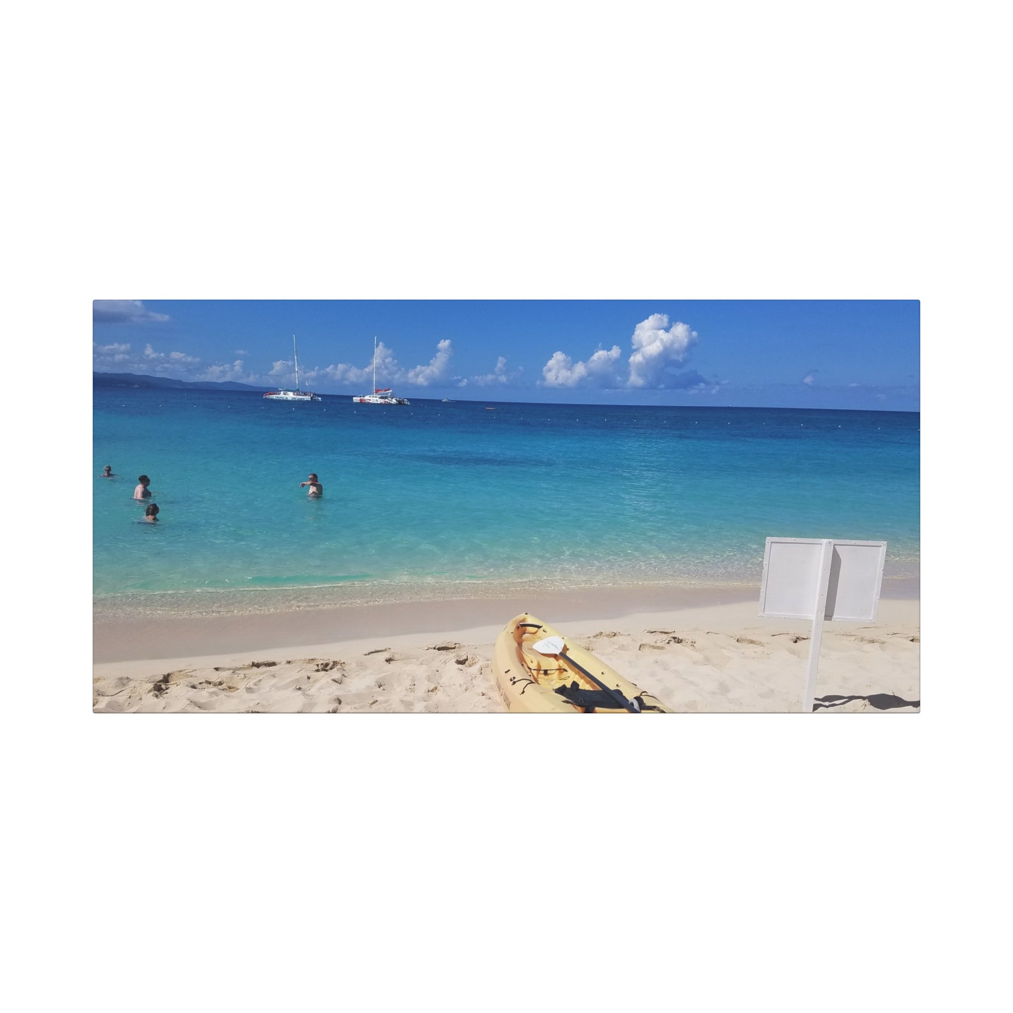 Beach Ocean Matte Canvas