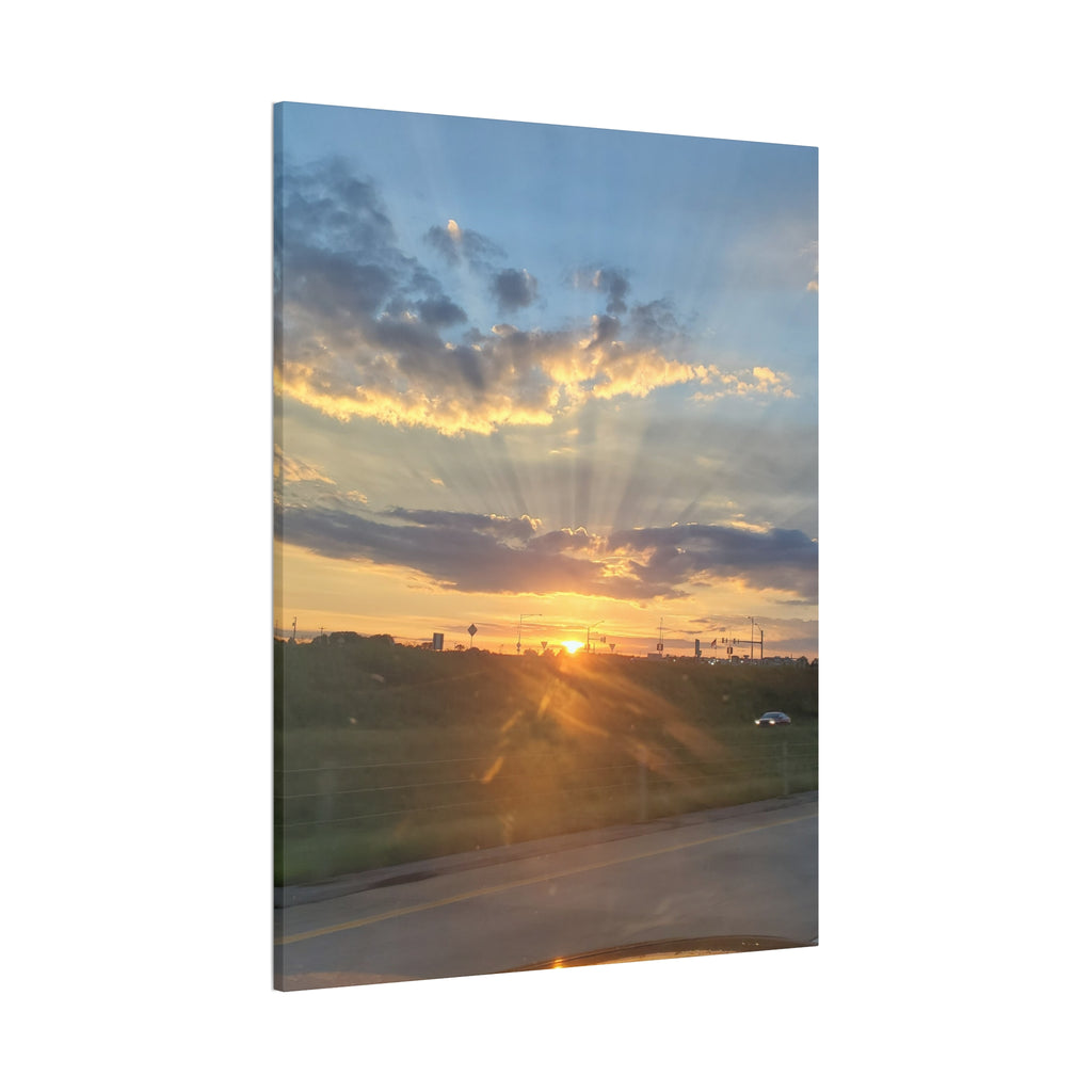 Sunrise Highway Photo Canvas