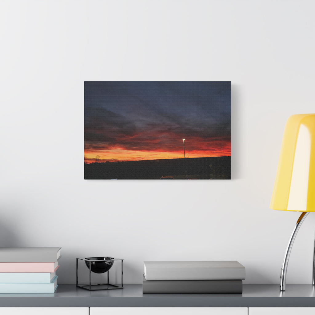 Sunset Sky Matte Canvas