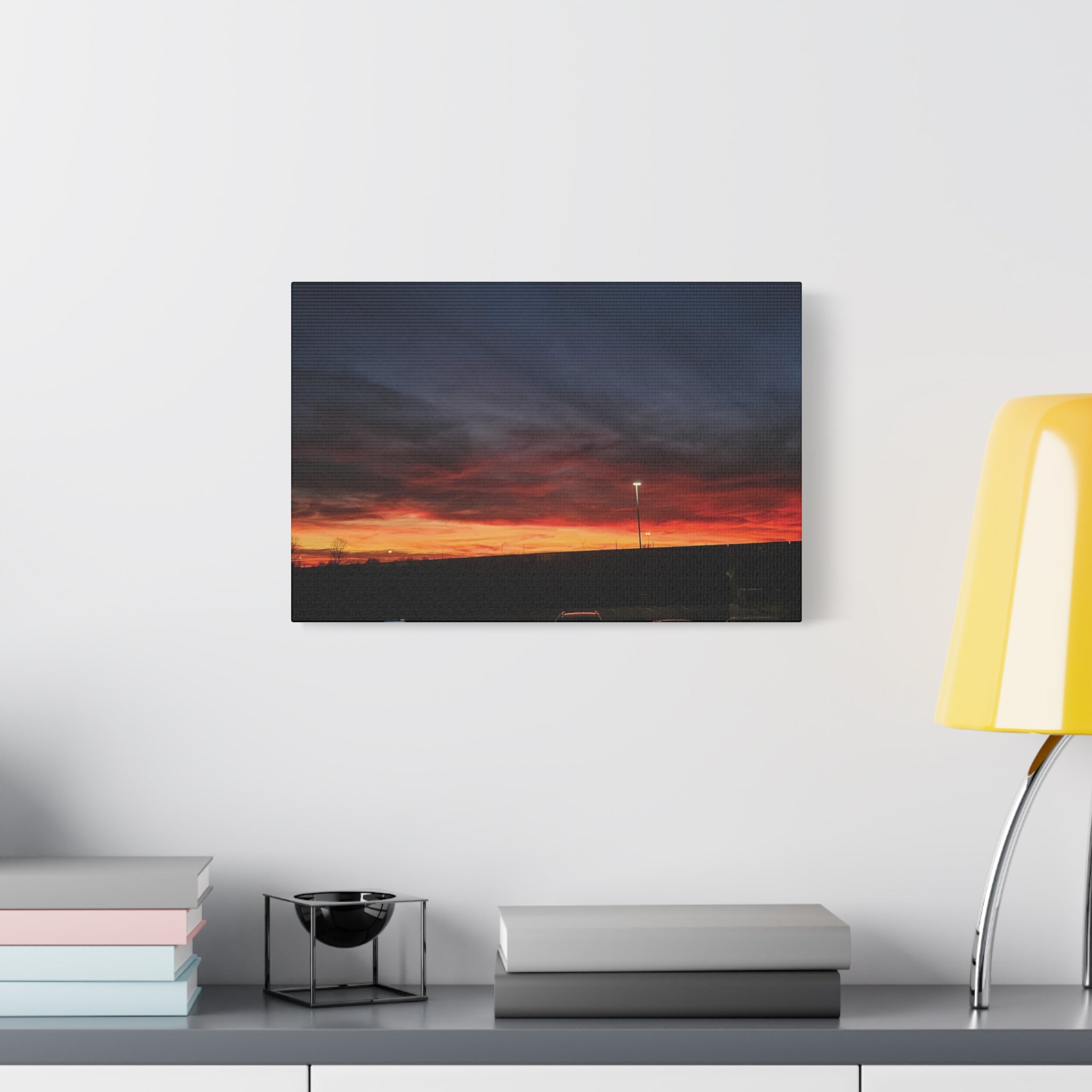 Sunset Sky Matte Canvas