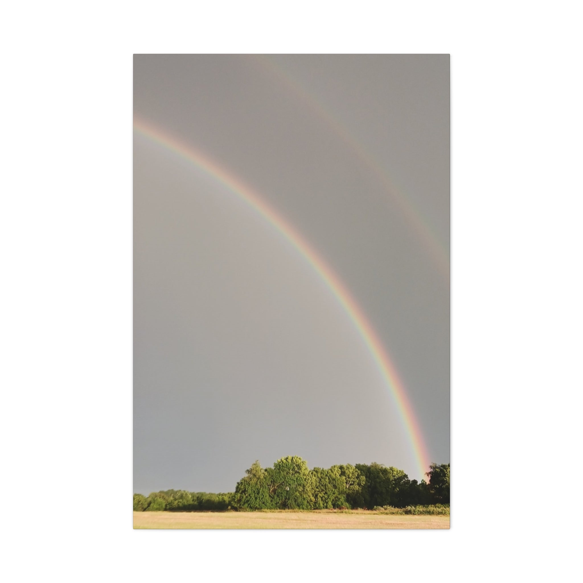 Double Rainbow Canvas