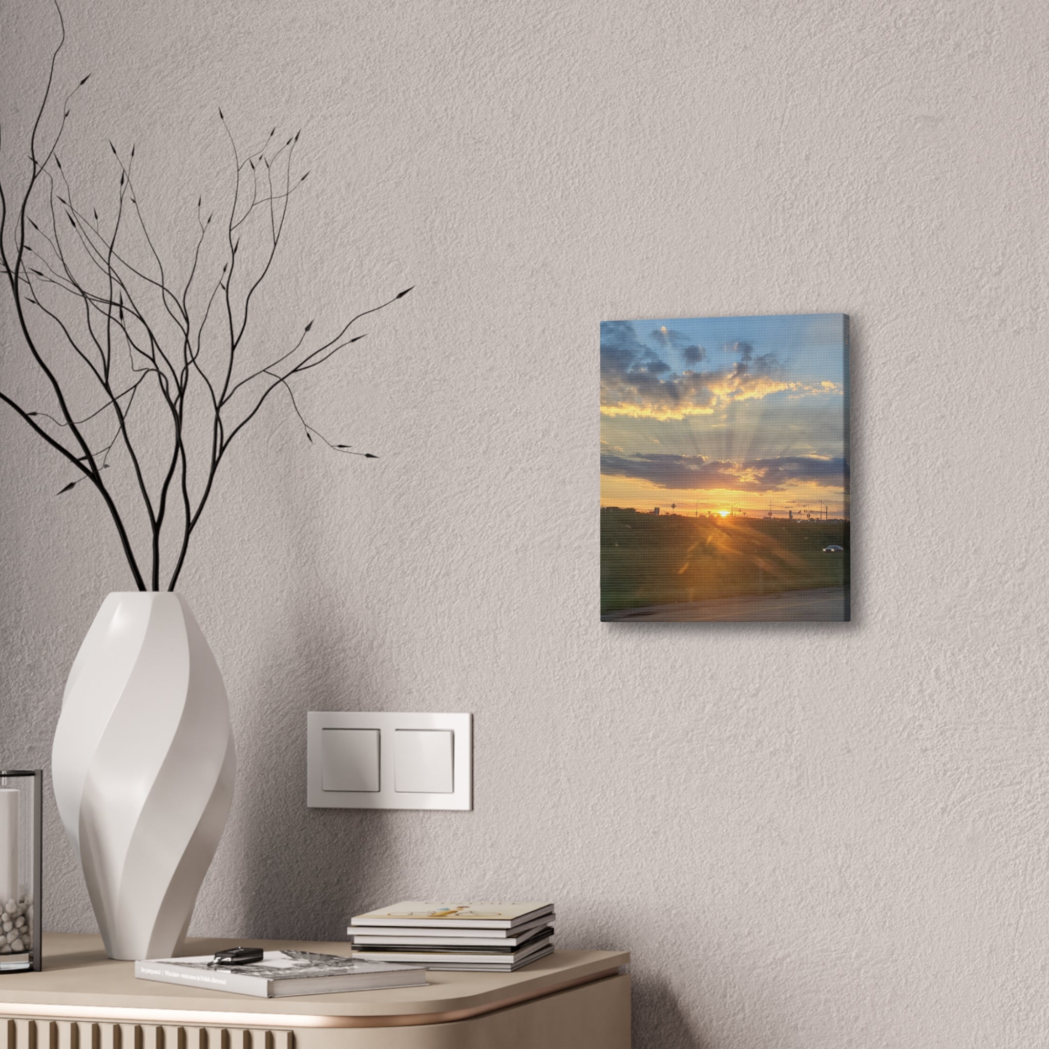 Sunrise Highway Photo Canvas