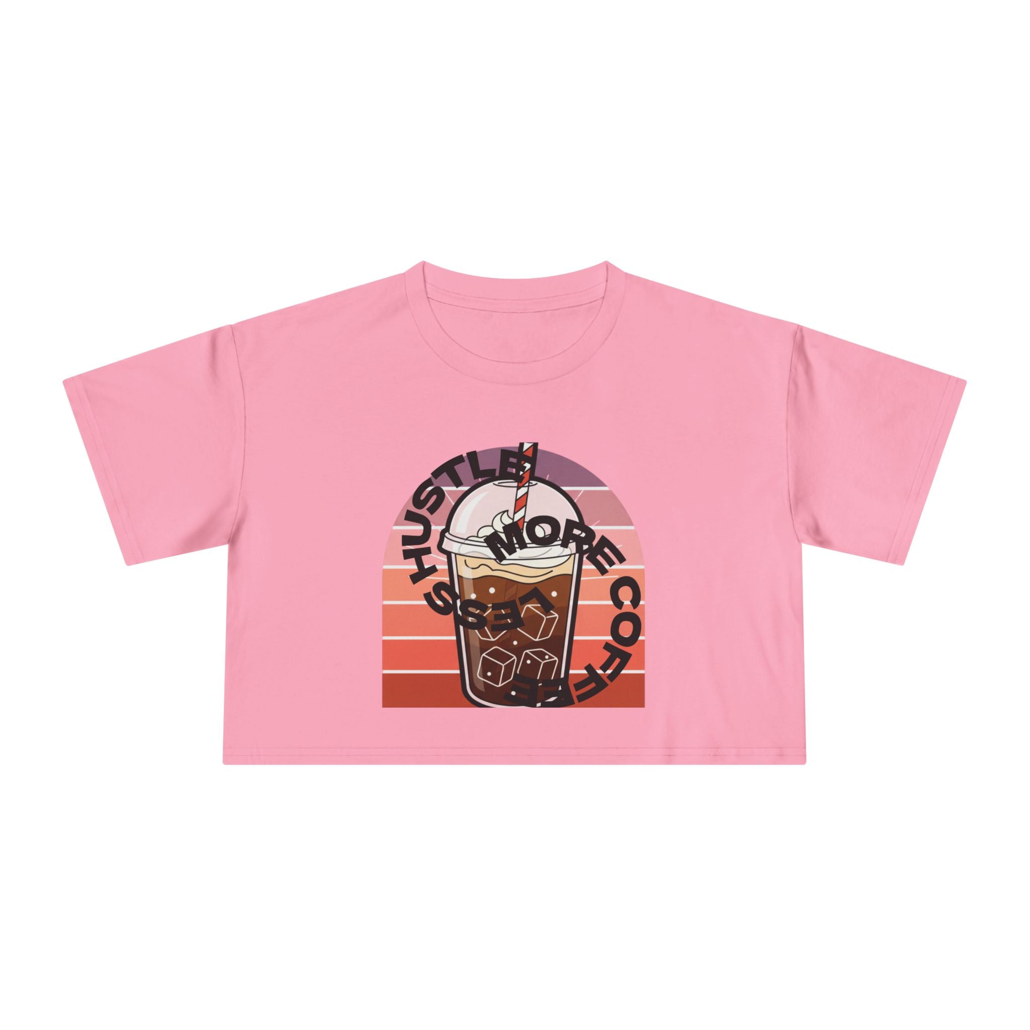 Women's Crop Tee love coffee