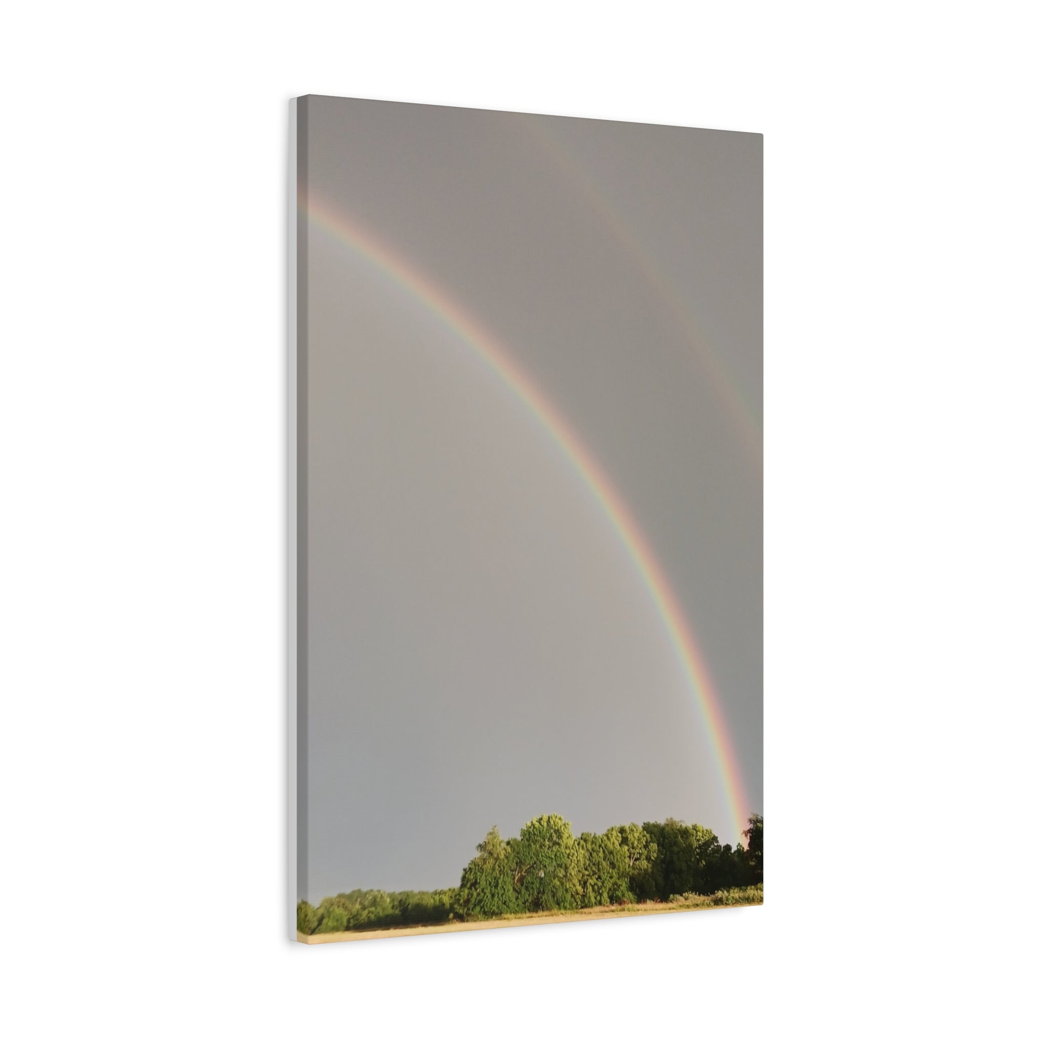 Double Rainbow Canvas
