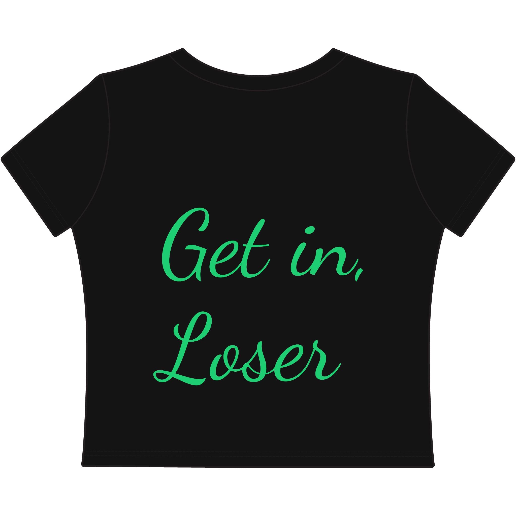 Alien cow abduction crop tee