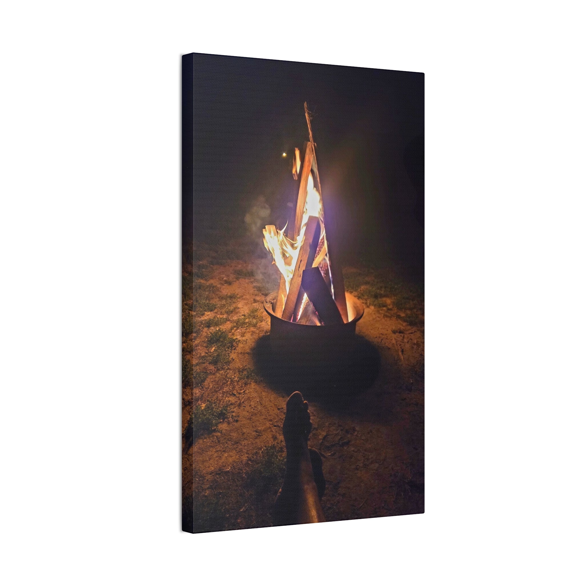 Campfire Night Canvas