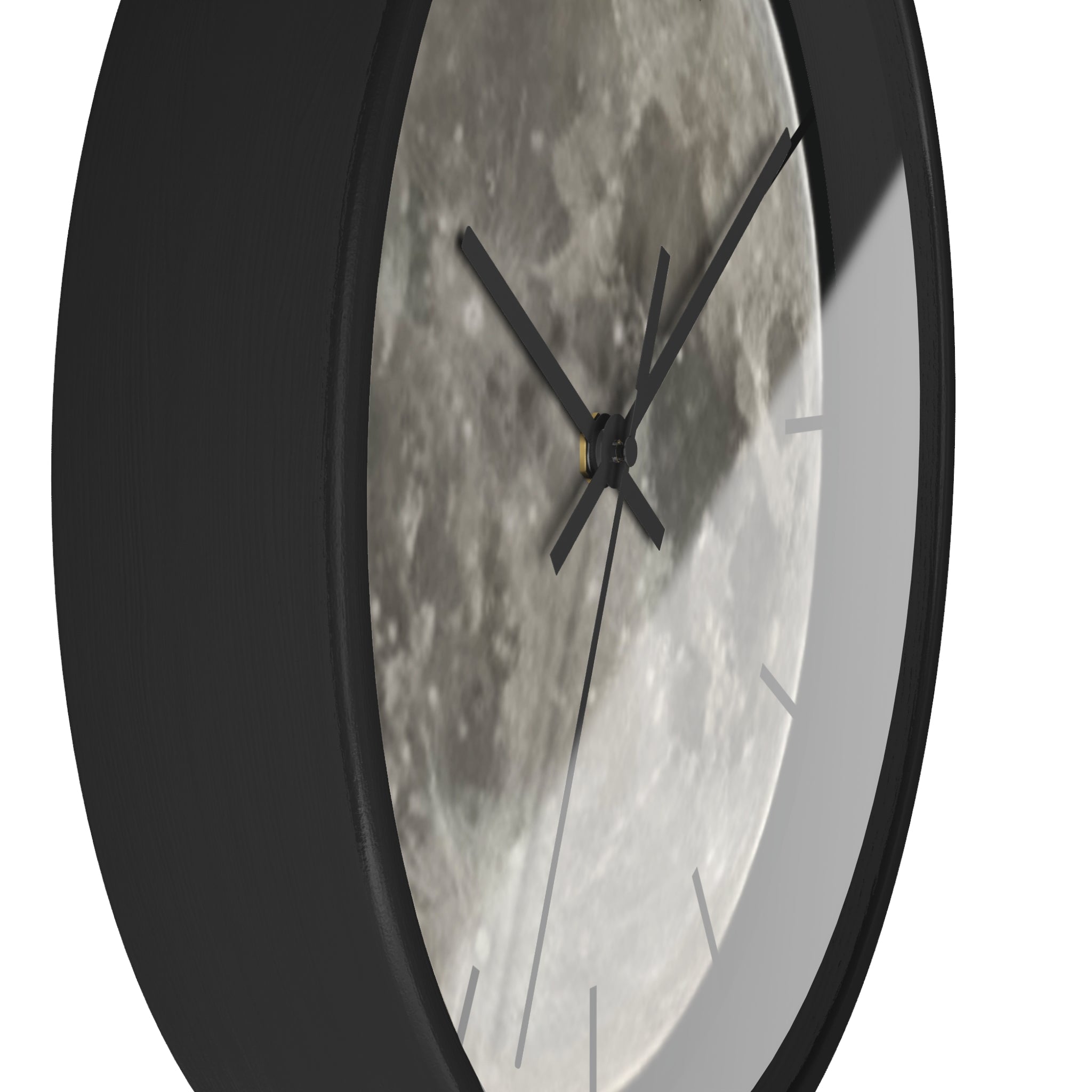 Full Moon Wall Clock, Lunar Moonface Clock
