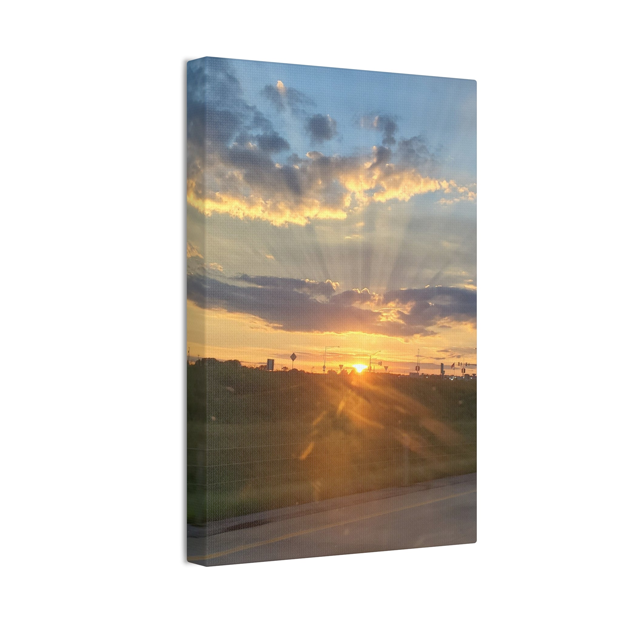 Sunrise Highway Photo Canvas