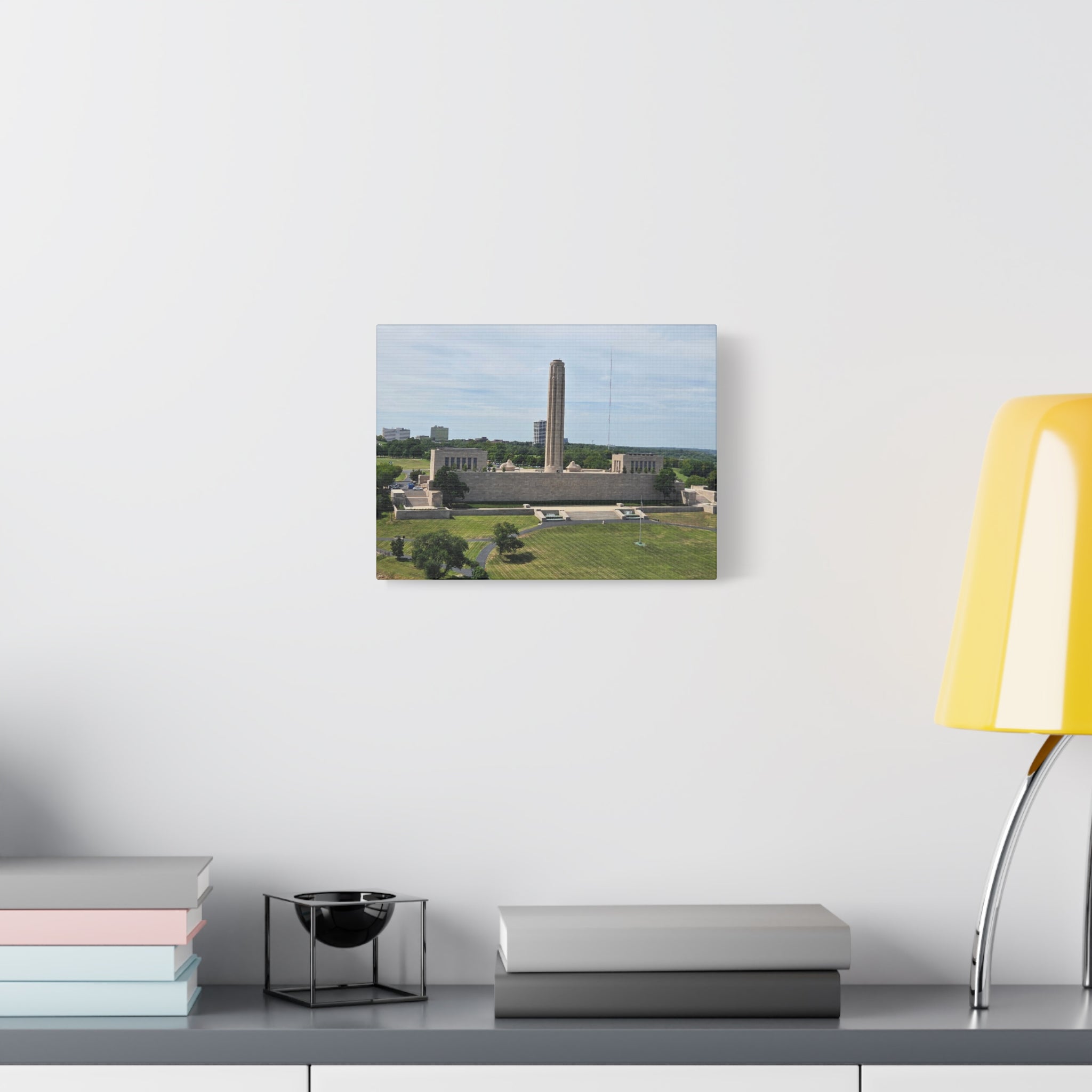 Liberty Memorial Aerial View Kansas City Canvas