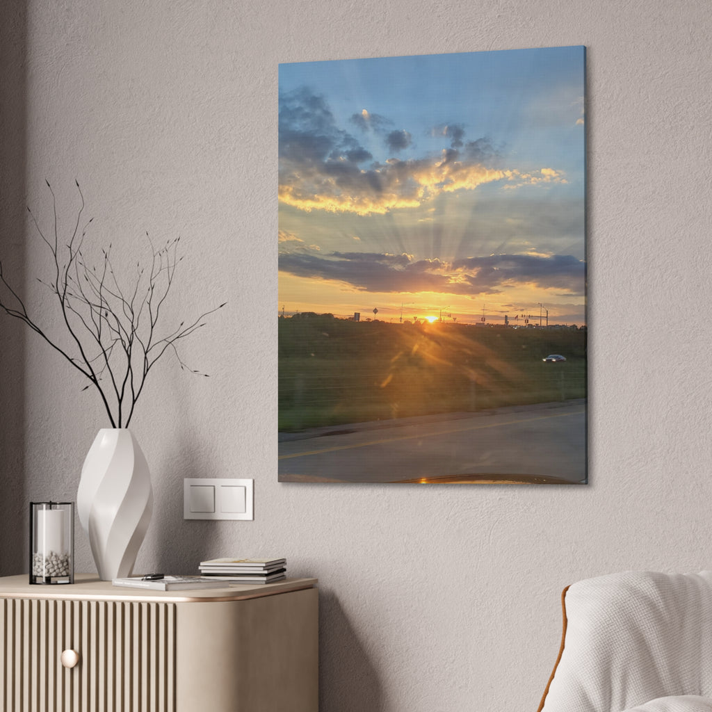 Sunrise Highway Photo Canvas