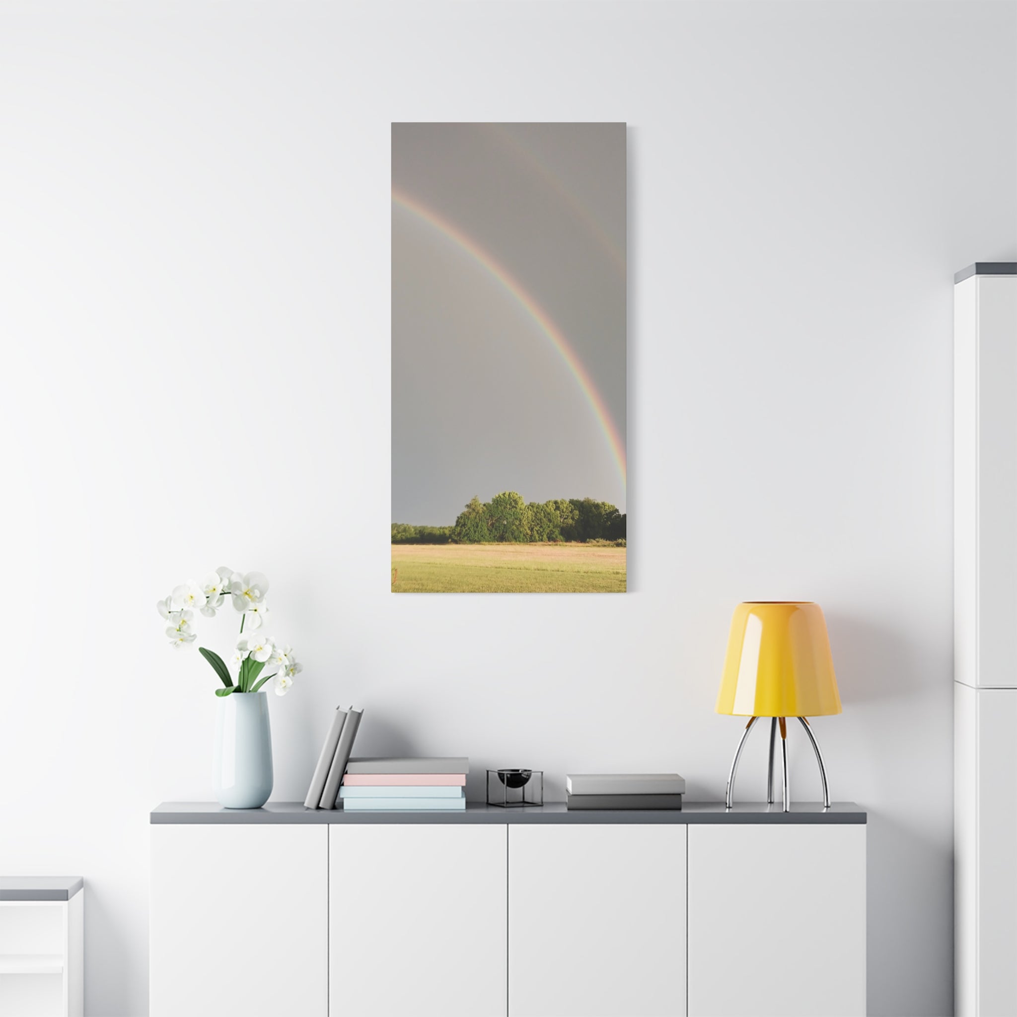 Double Rainbow Canvas