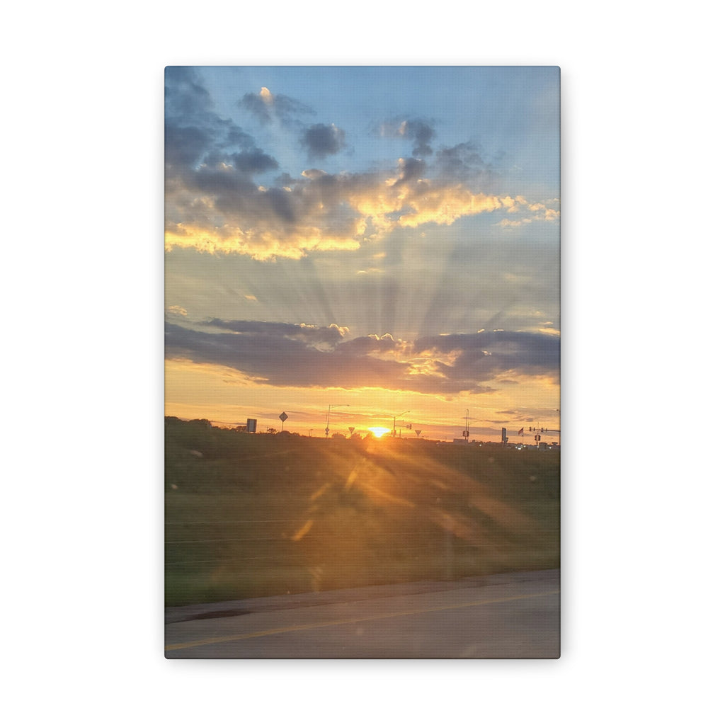 Sunrise Highway Photo Canvas