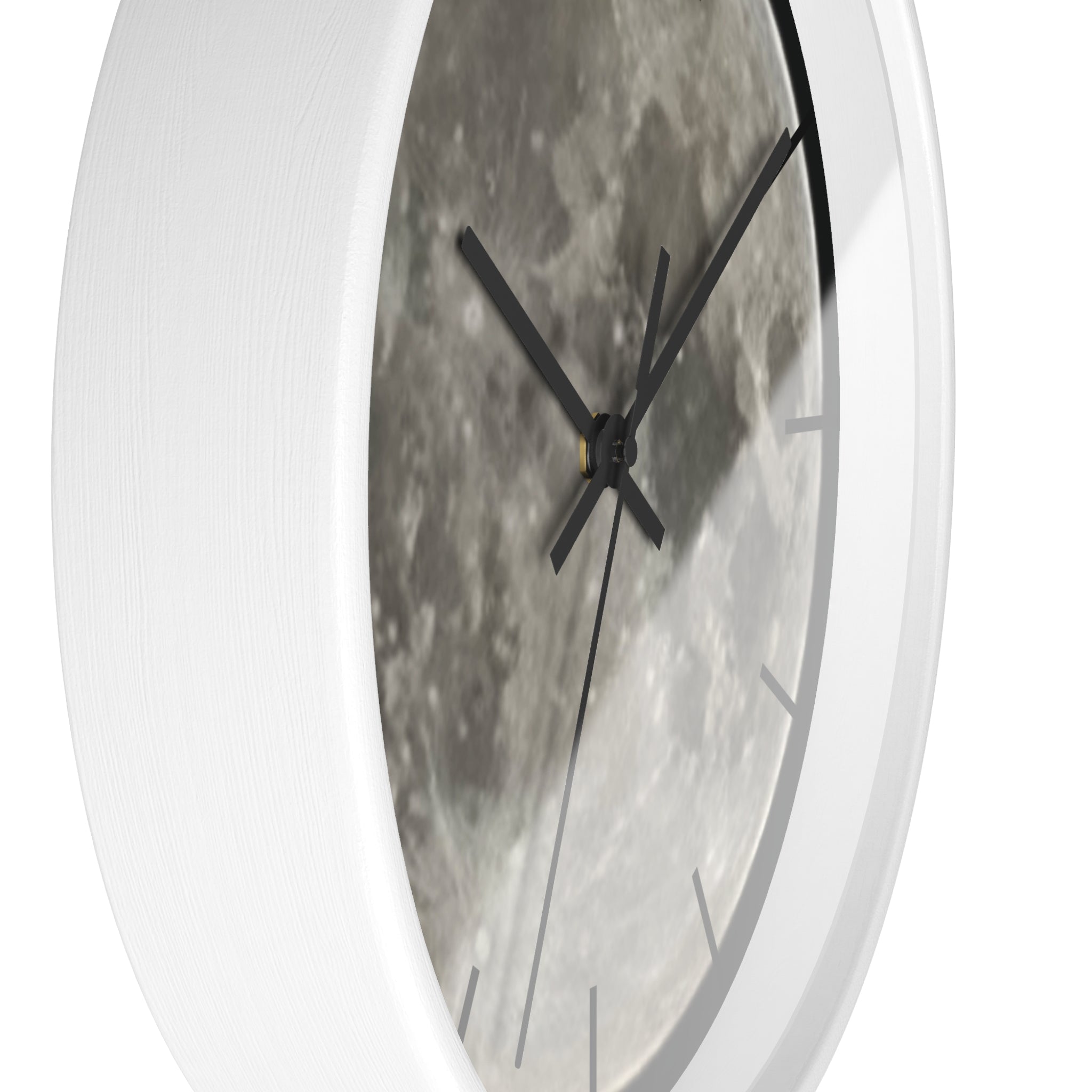Full Moon Wall Clock, Lunar Moonface Clock