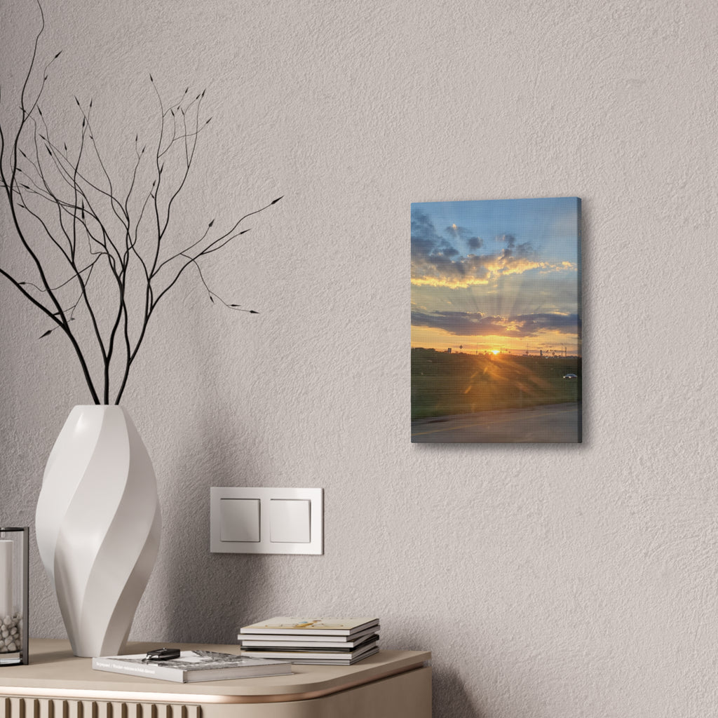 Sunrise Highway Photo Canvas