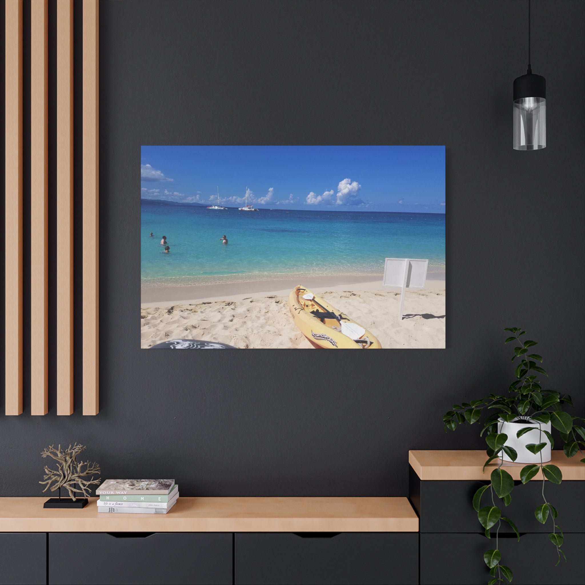 Beach Ocean Matte Canvas