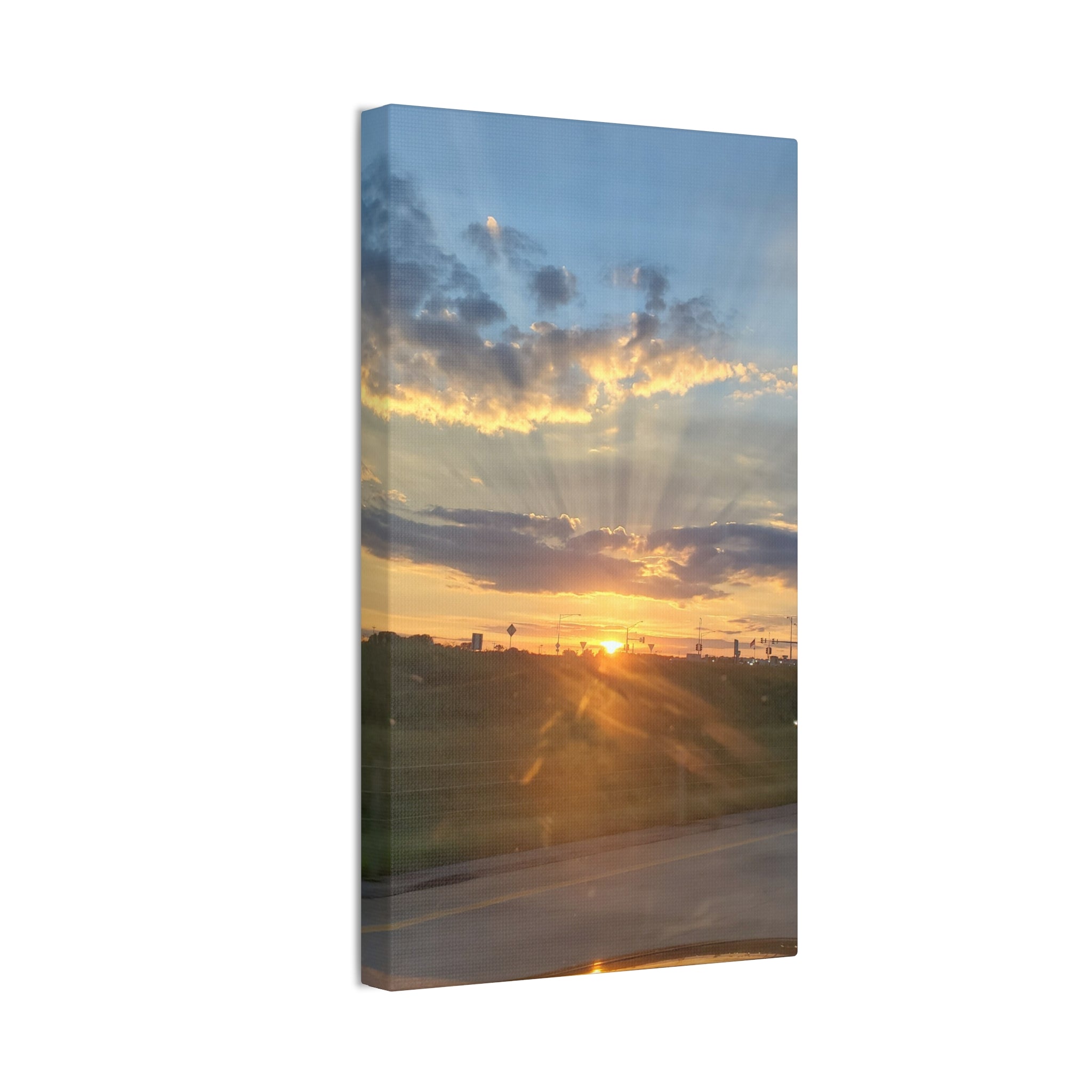 Sunrise Highway Photo Canvas