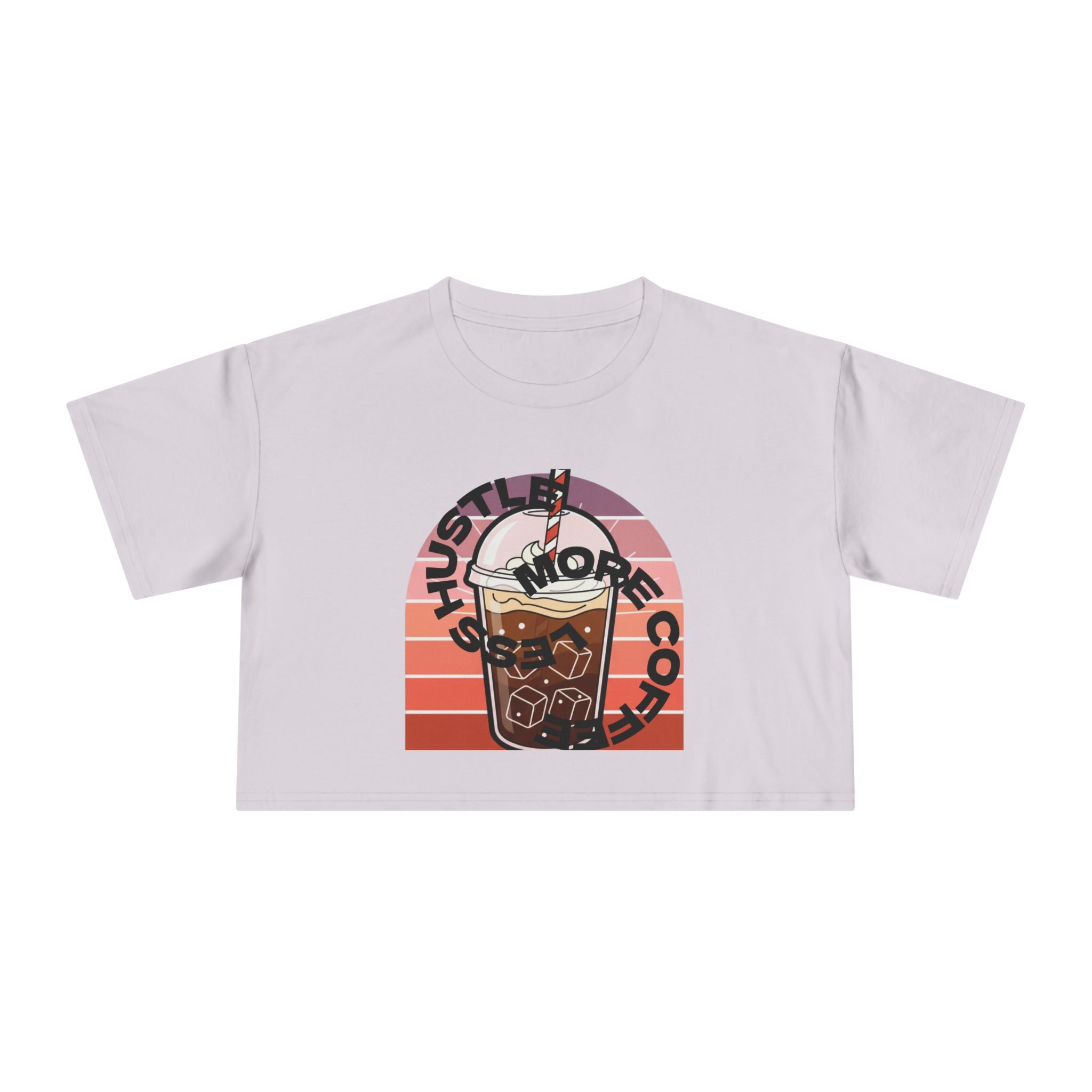 Women's Crop Tee love coffee