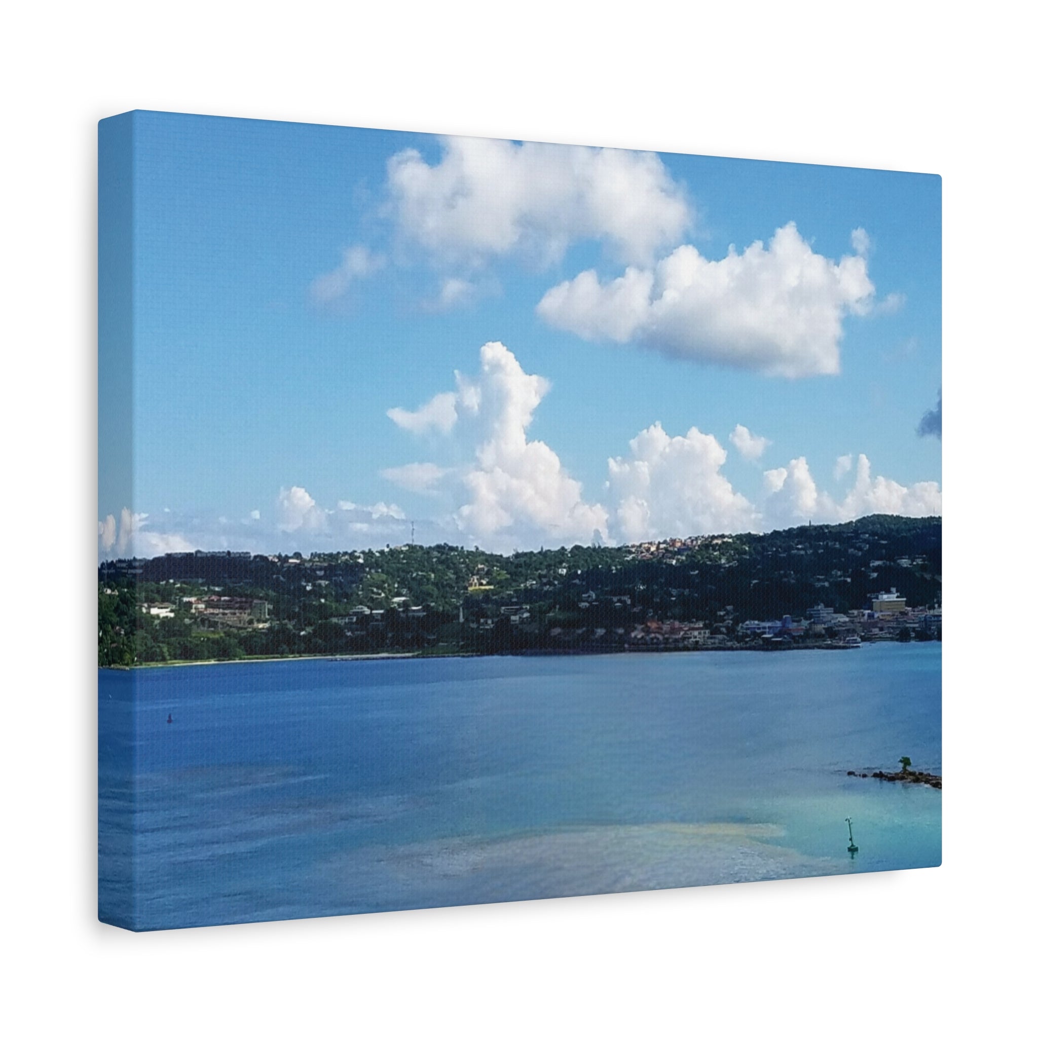 Island Seaview Matte Canvas