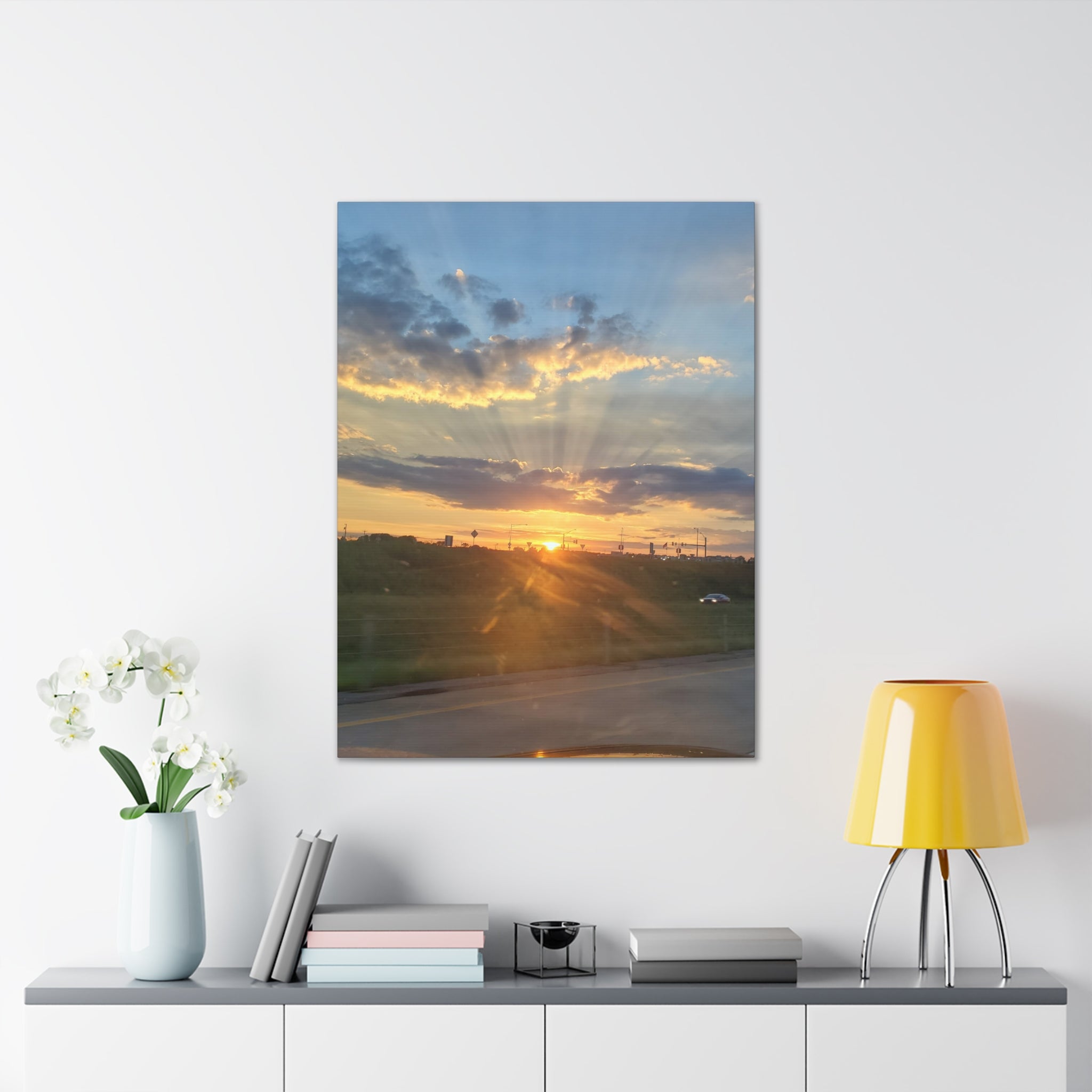 Sunrise Highway Photo Canvas
