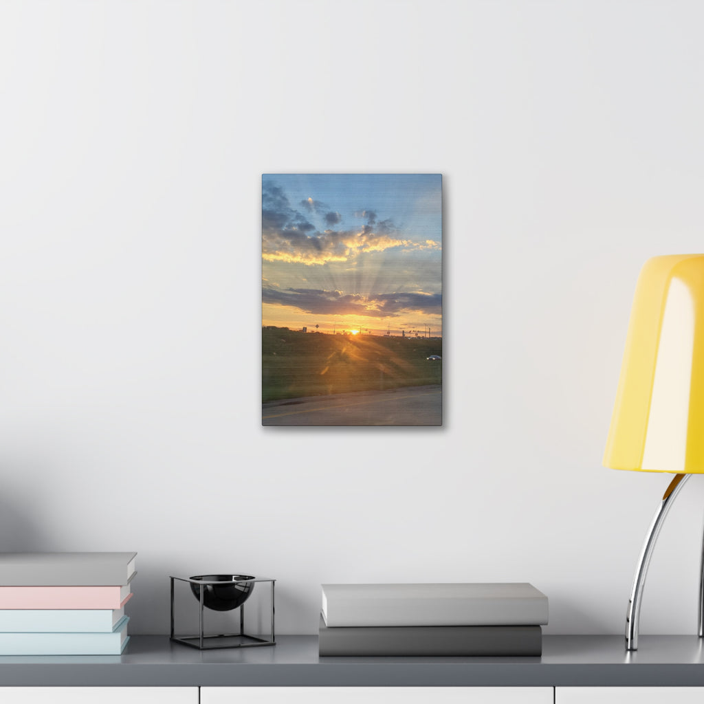 Sunrise Highway Photo Canvas