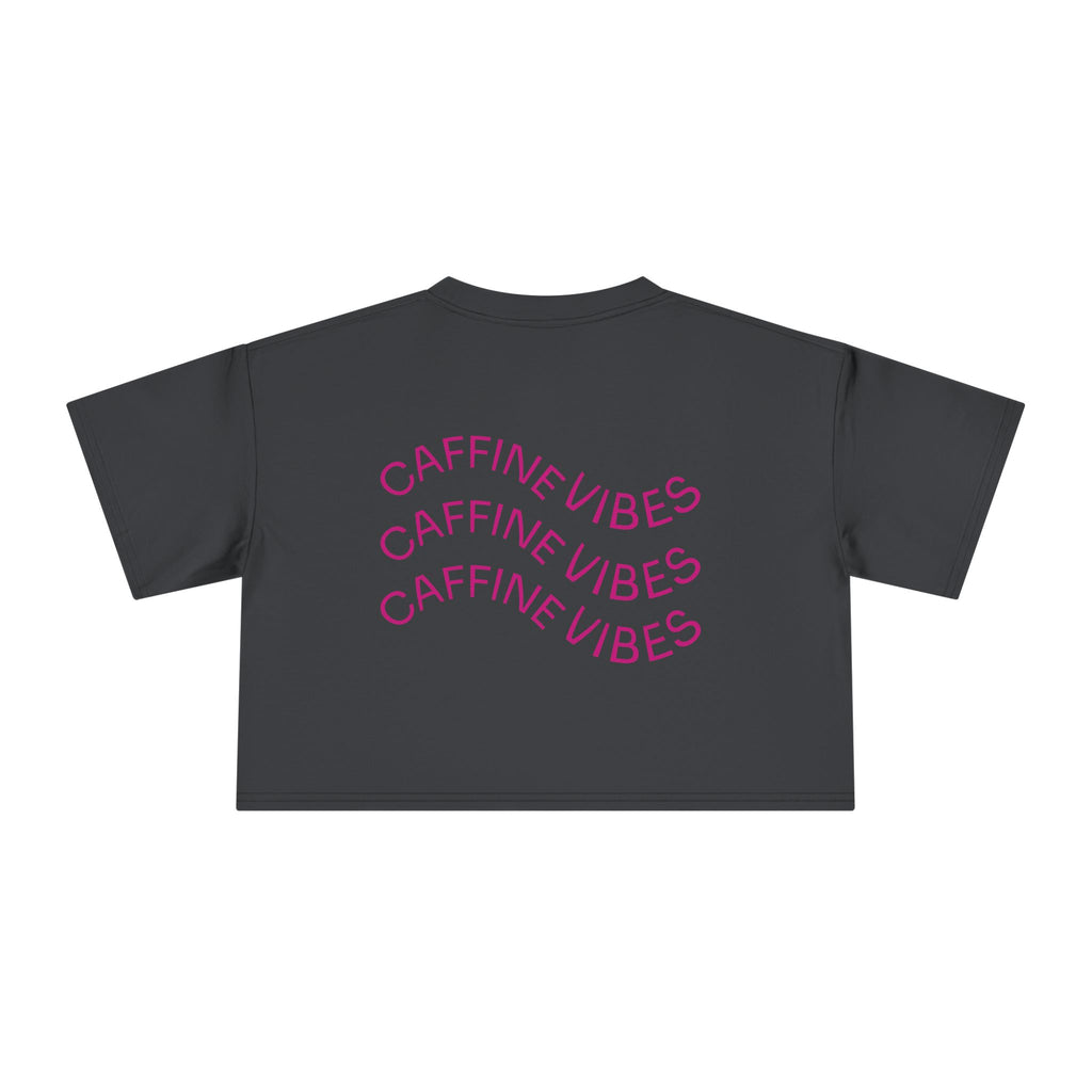 Women's Crop Tee love coffee