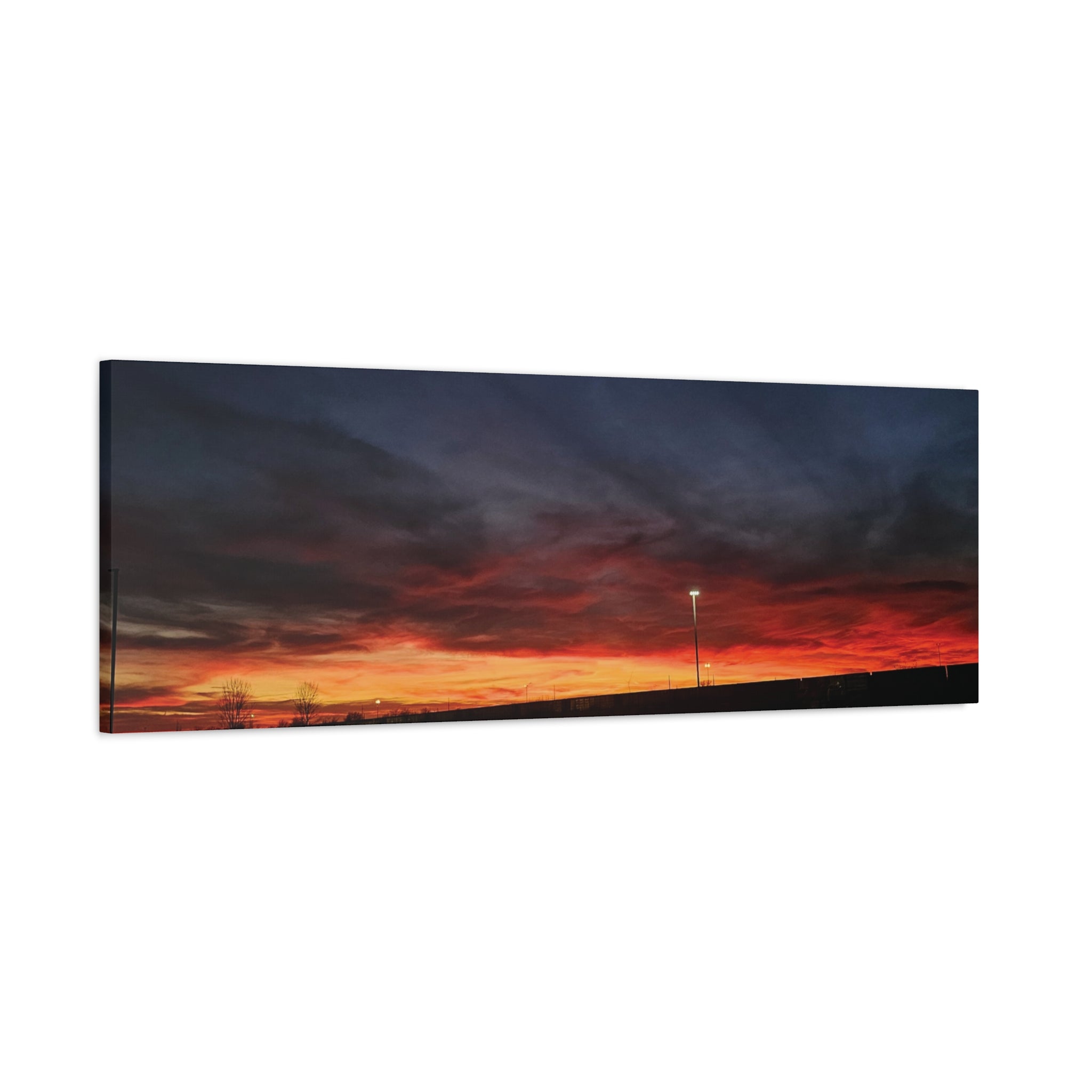 Sunset Sky Matte Canvas