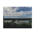River Landscape, Disney, OK., Neosho River Matte Canvas
