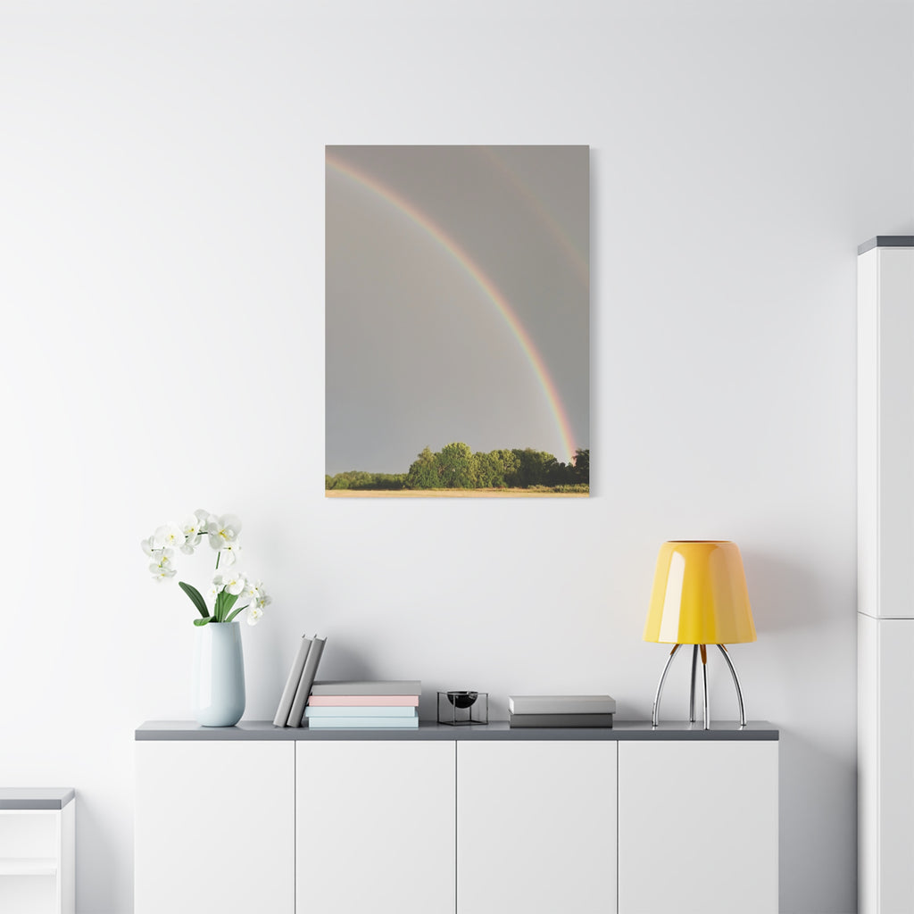 Double Rainbow Canvas