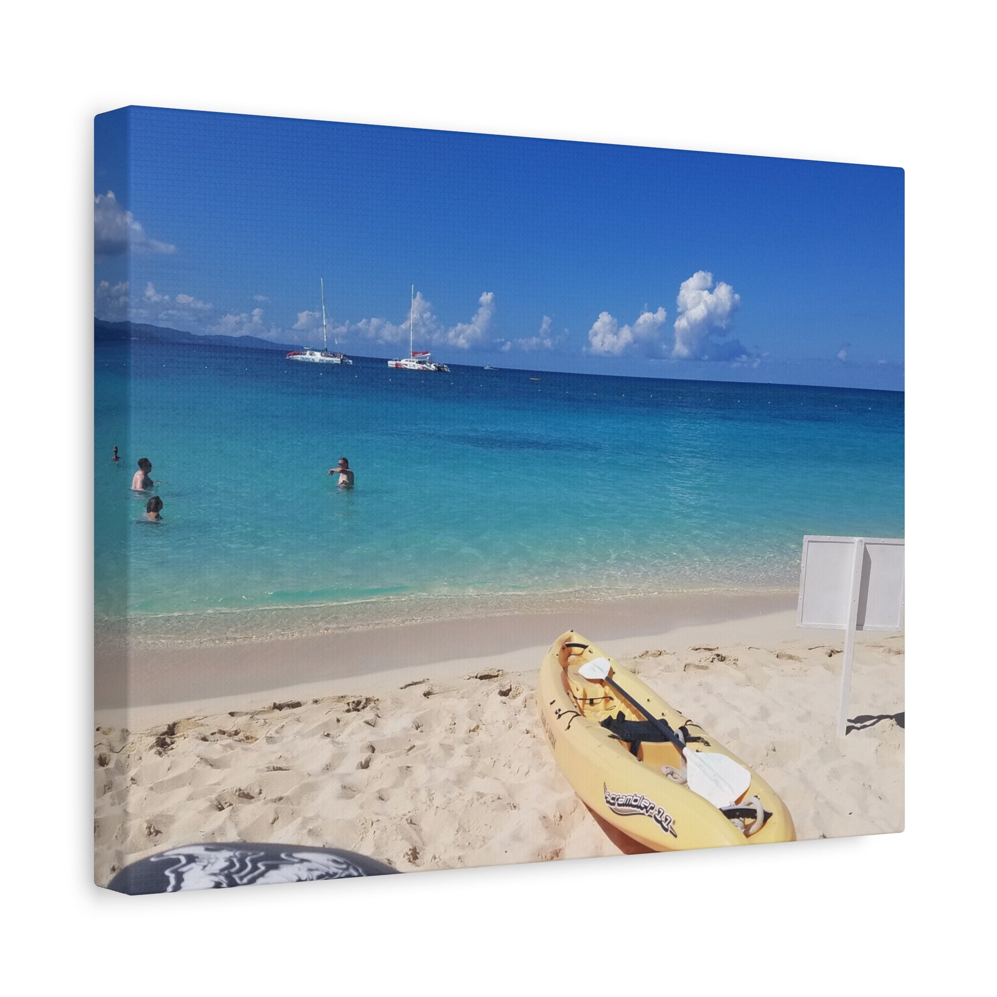 Beach Ocean Matte Canvas