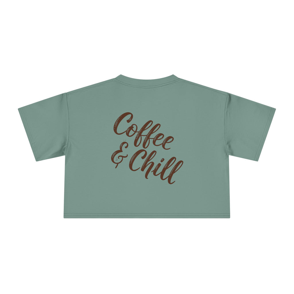 Women's Crop Tee love coffee