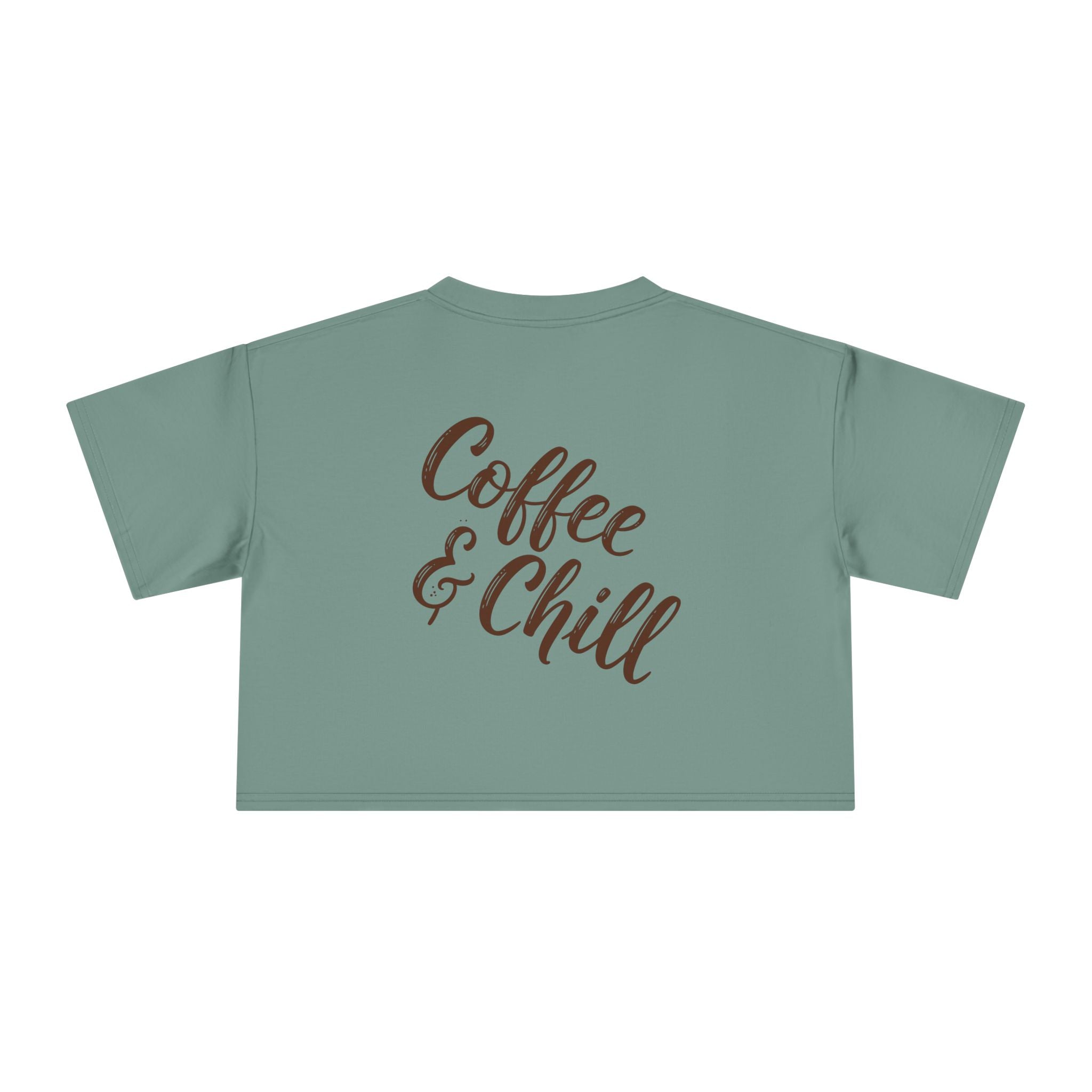 Women's Crop Tee love coffee