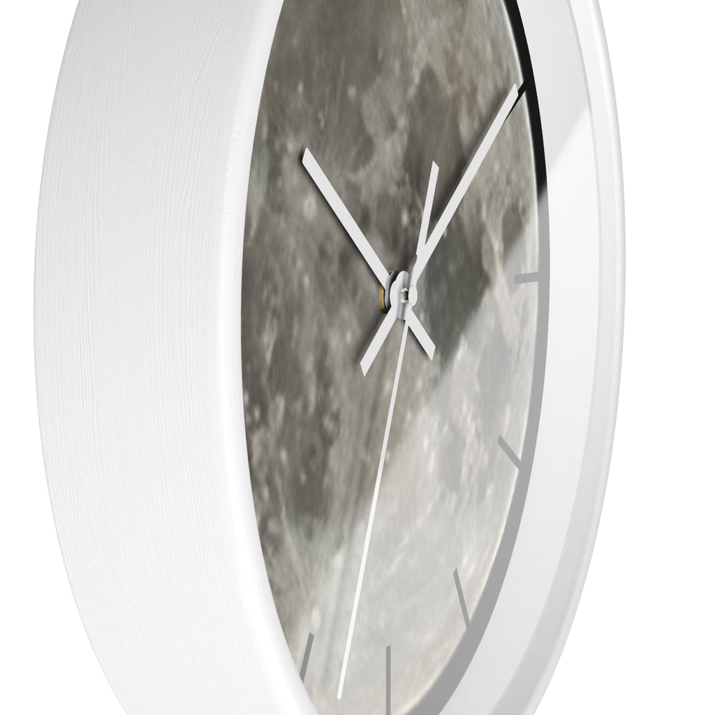 Full Moon Wall Clock, Lunar Moonface Clock