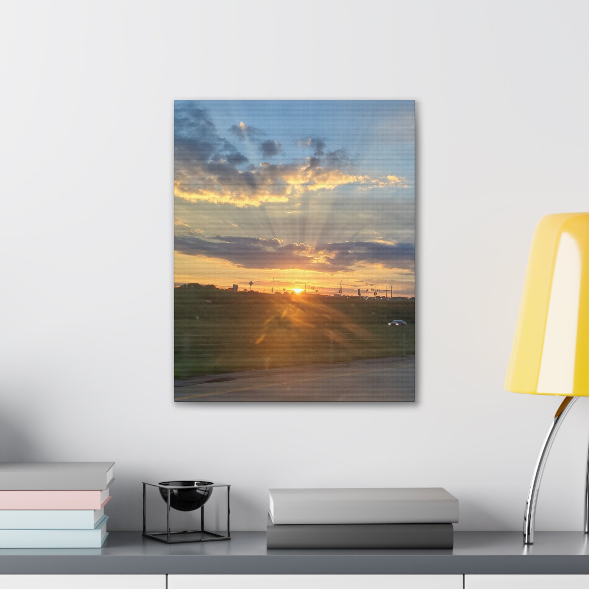 Sunrise Highway Photo Canvas