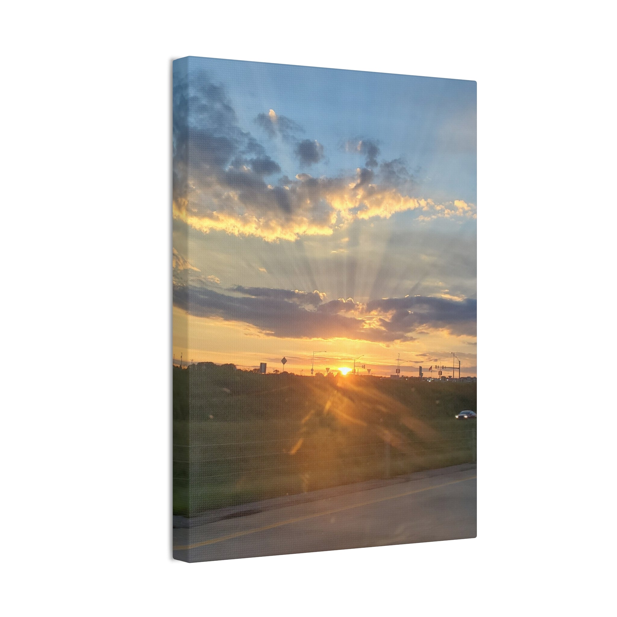 Sunrise Highway Photo Canvas