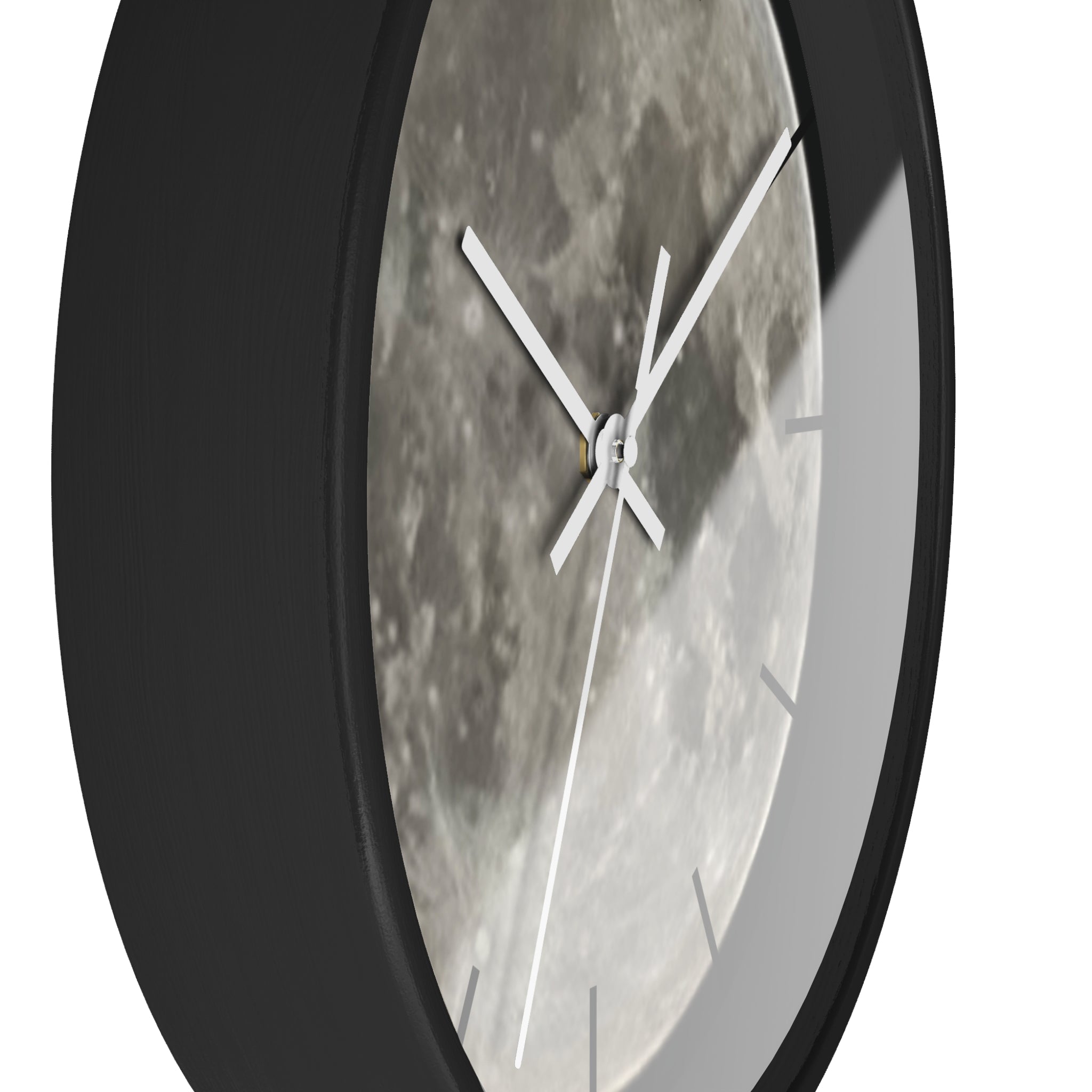 Full Moon Wall Clock, Lunar Moonface Clock