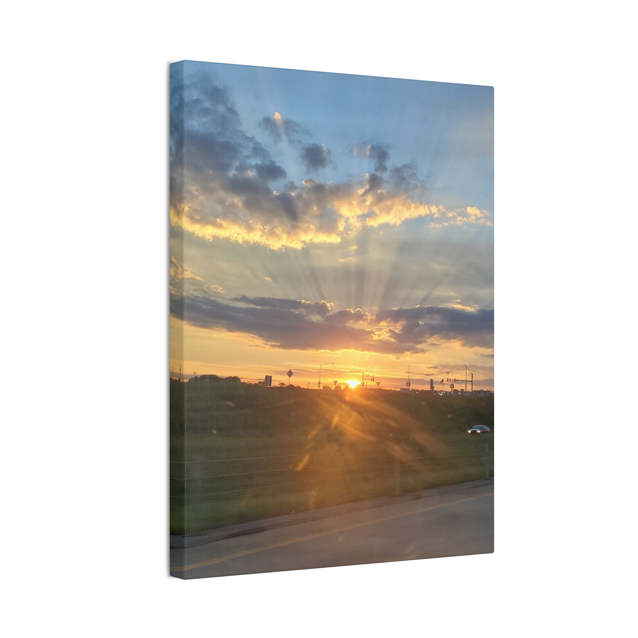Sunrise Highway Photo Canvas