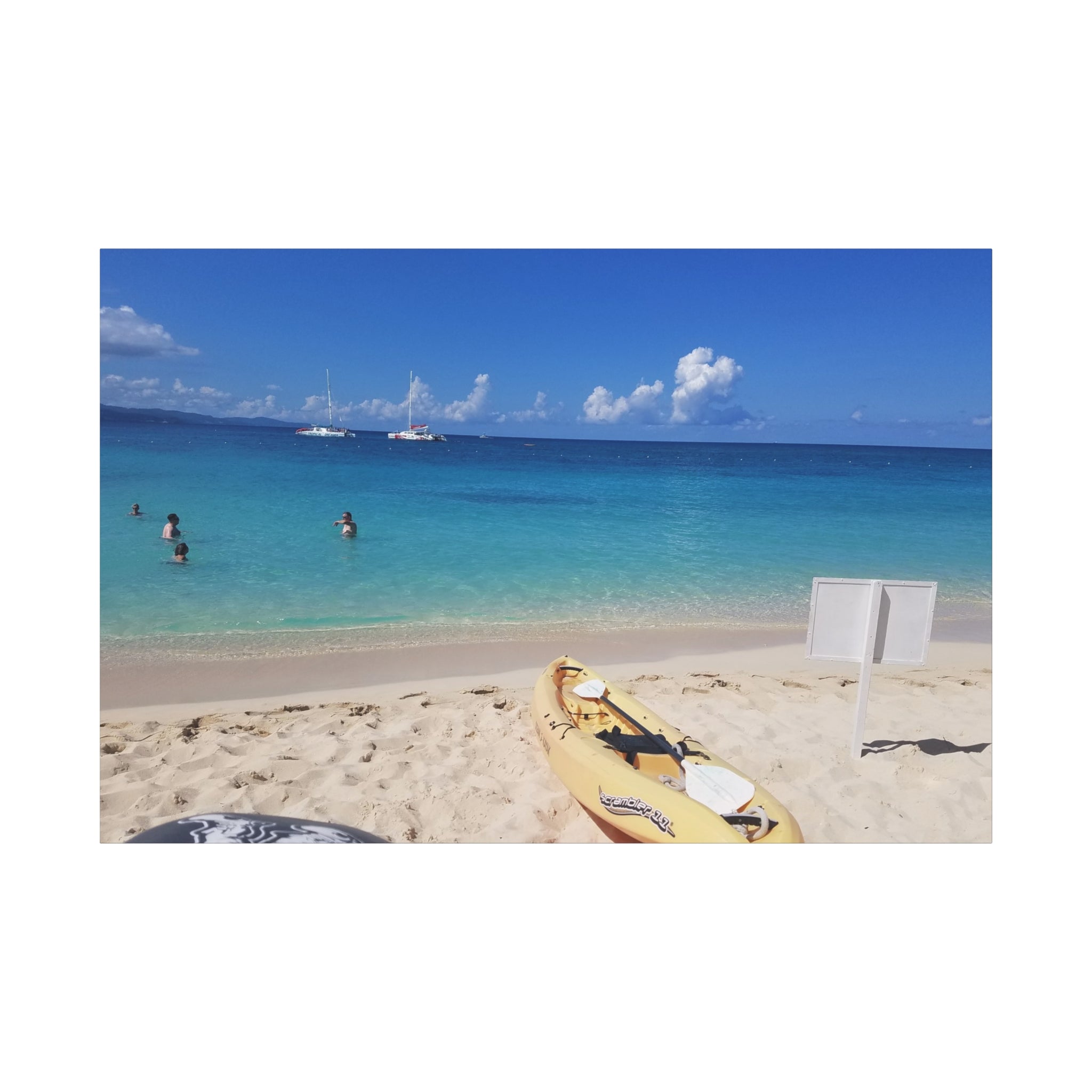 Beach Ocean Matte Canvas