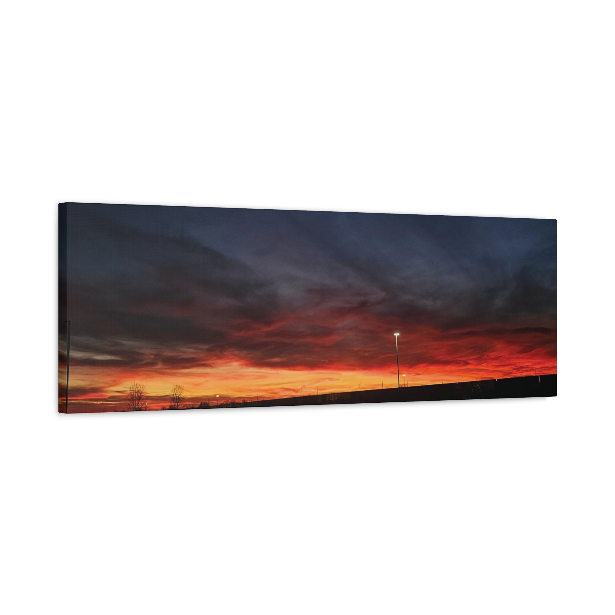 Sunset Sky Matte Canvas