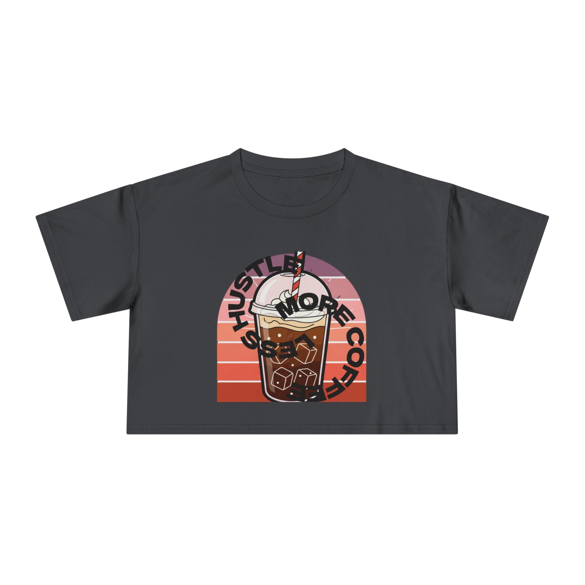 Women's Crop Tee love coffee