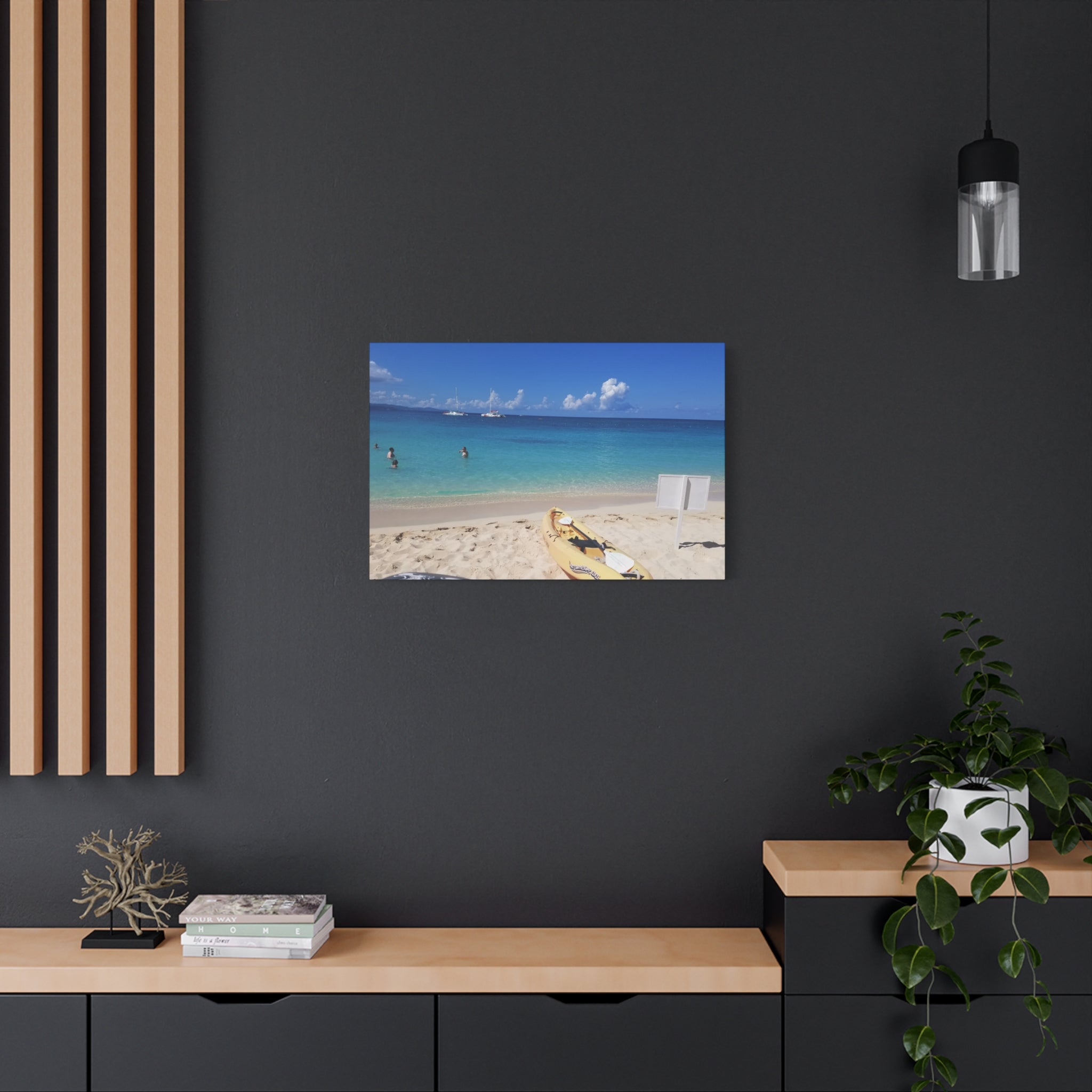 Beach Ocean Matte Canvas