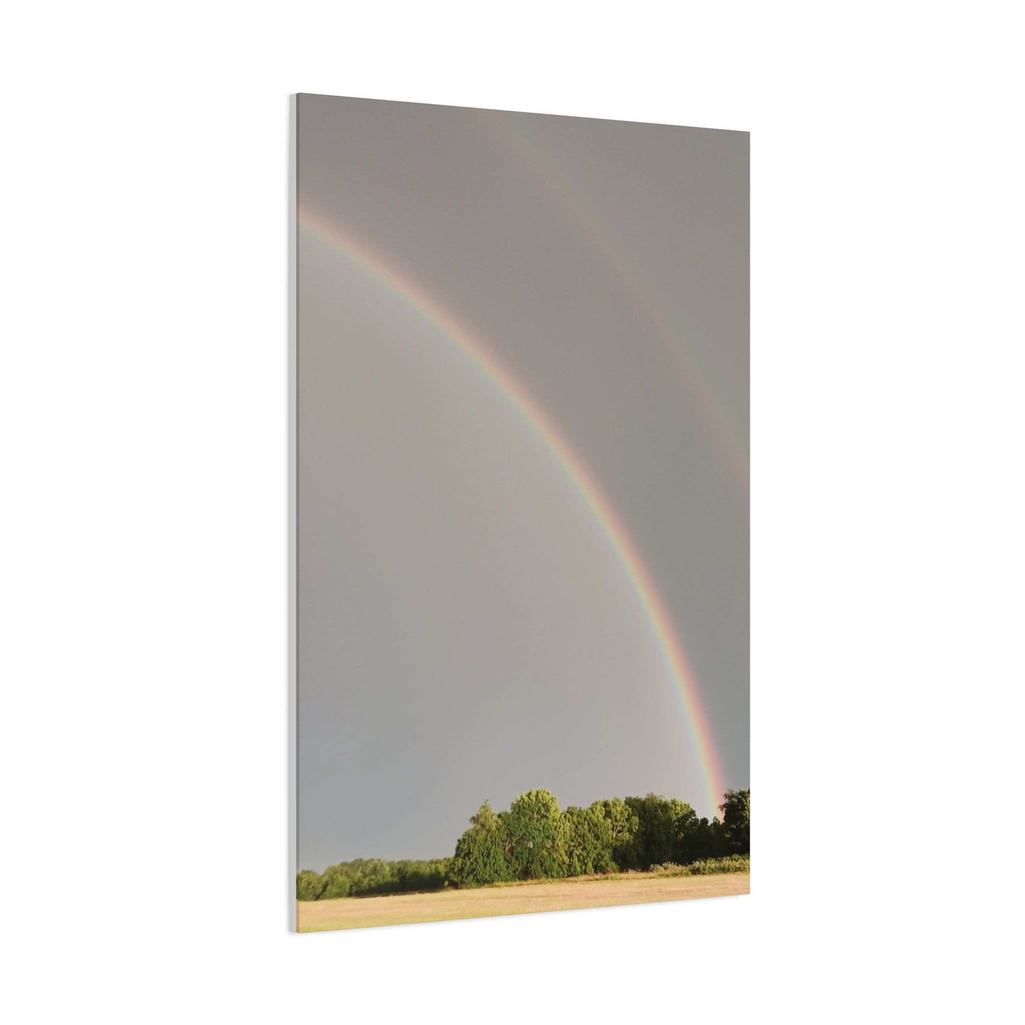 Double Rainbow Canvas